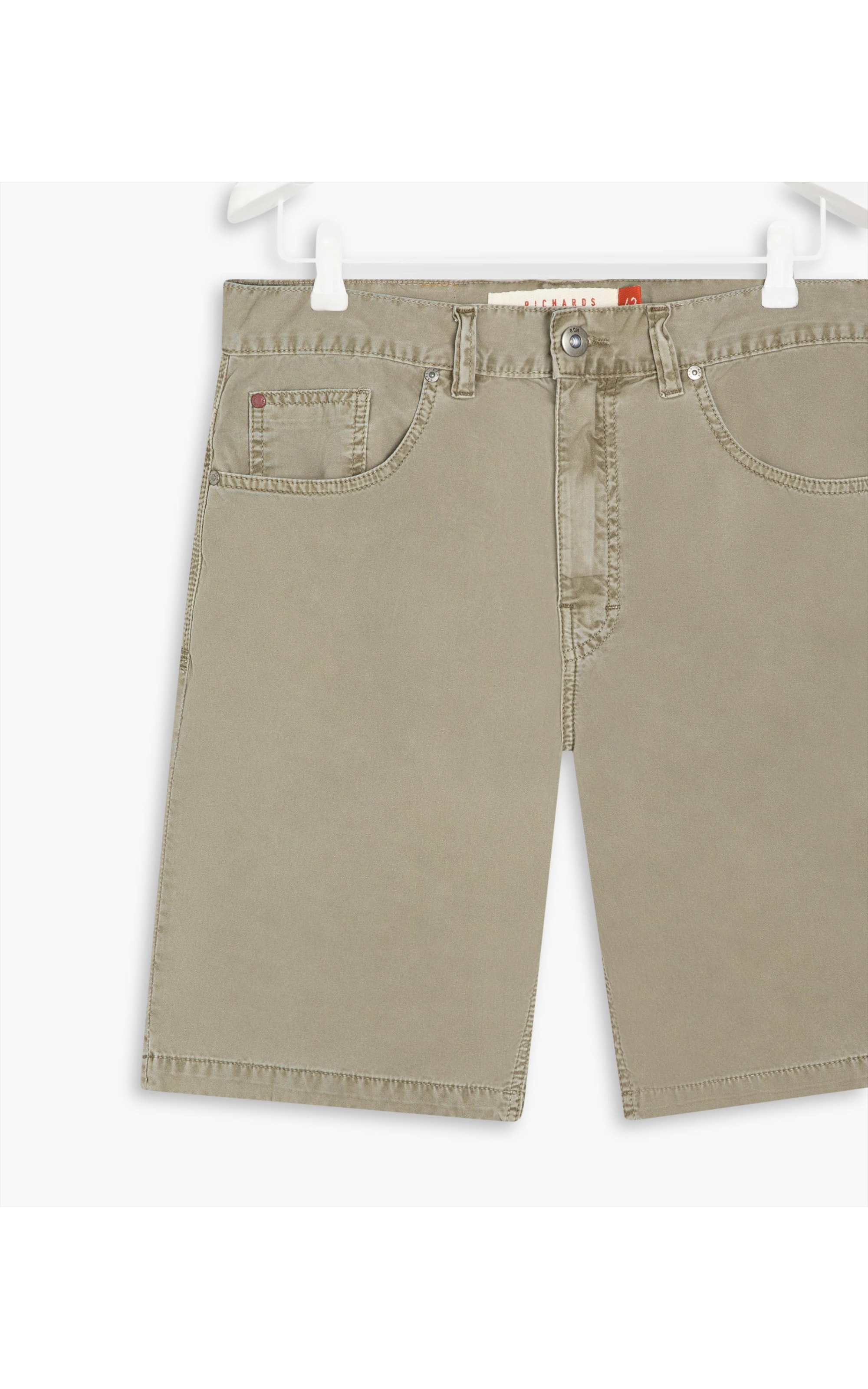 Bermuda Five Pockets Color Twill Caqui
