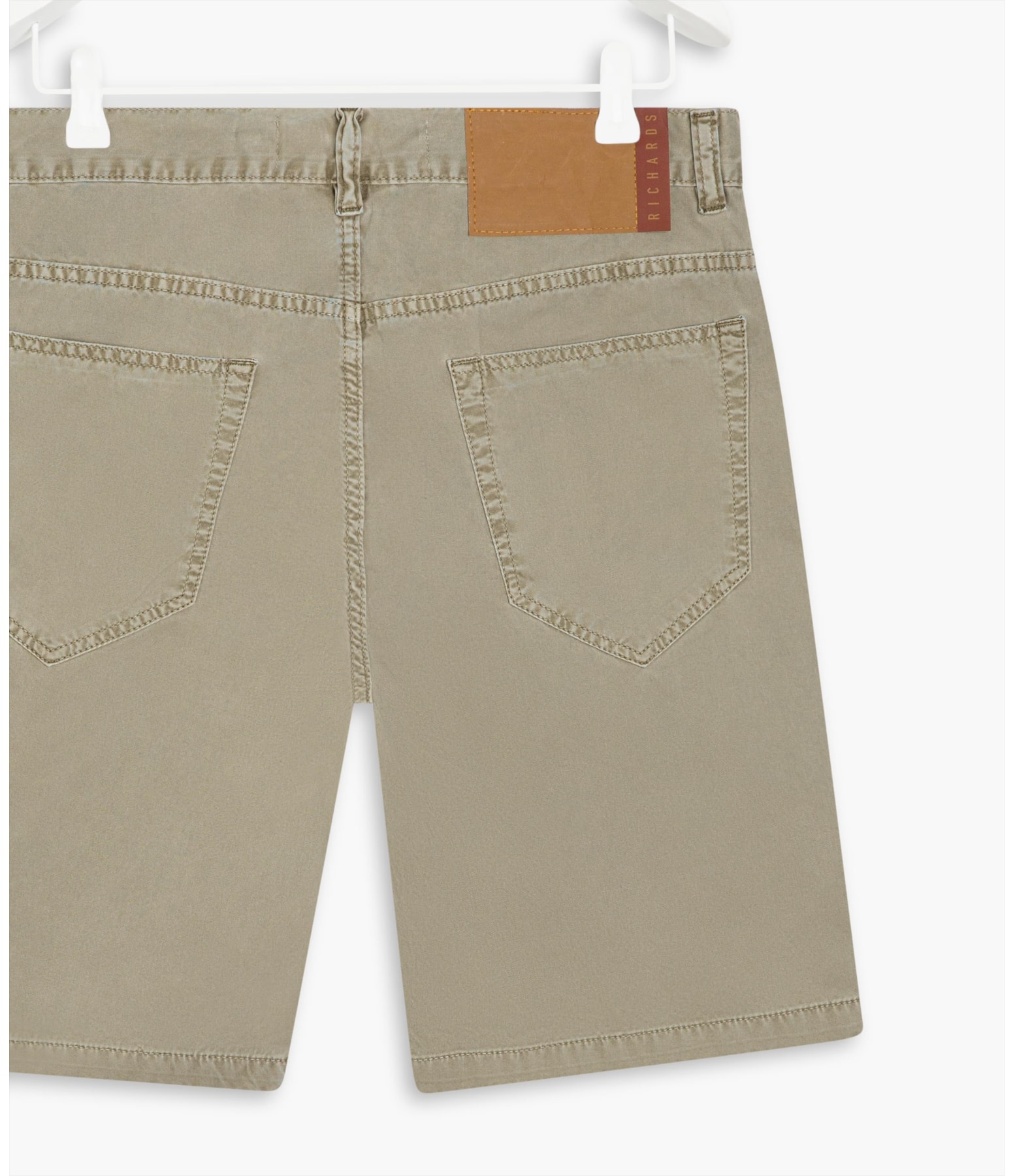 Bermuda Five Pockets Color Twill Caqui
