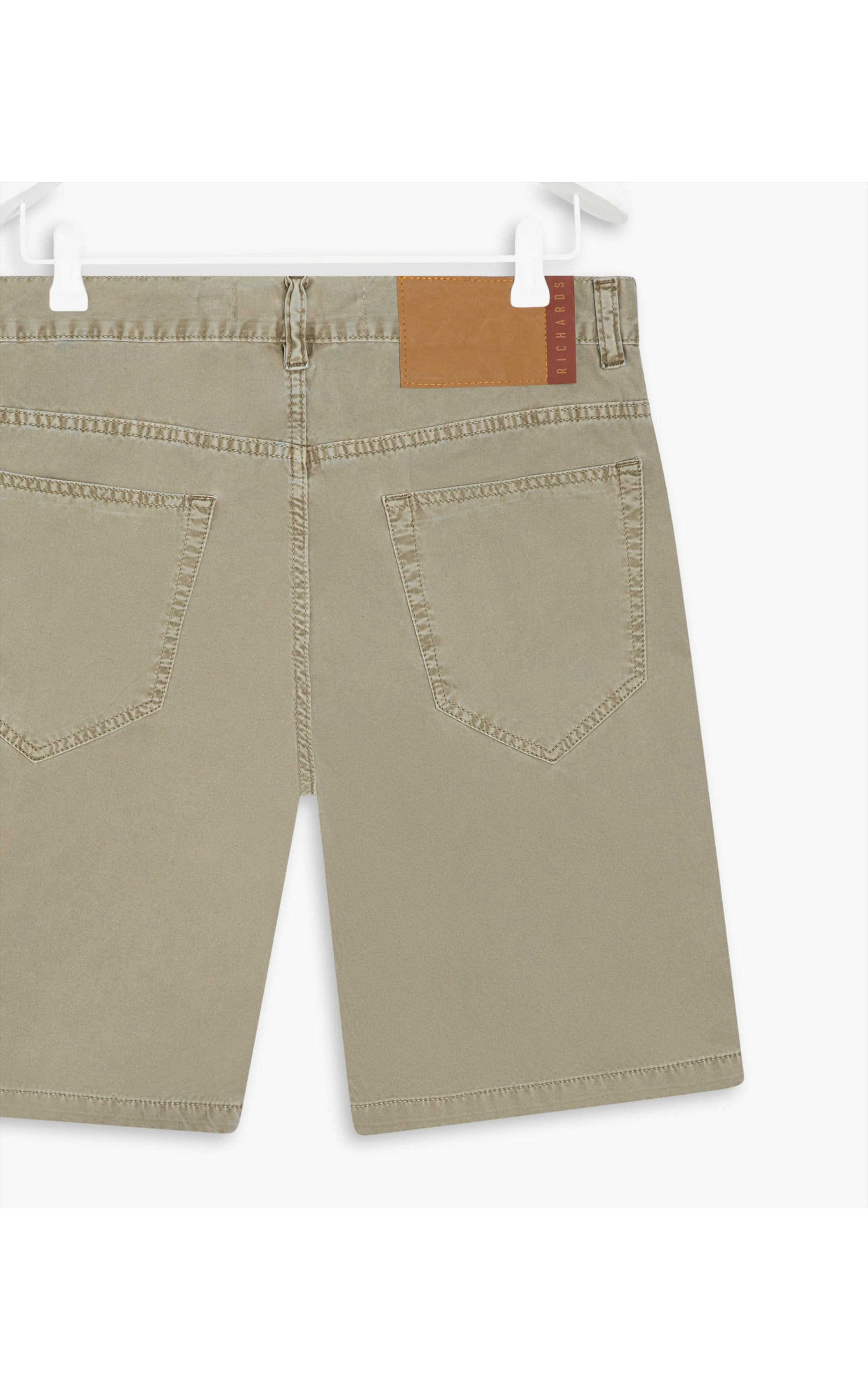 Bermuda Five Pockets Color Twill Caqui
