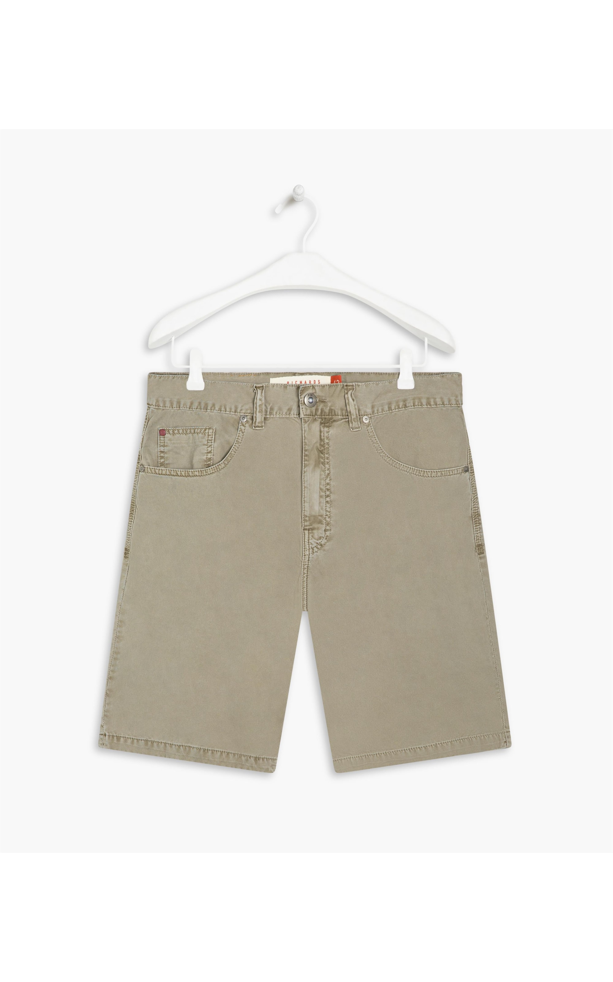 Bermuda Five Pockets Color Twill Caqui