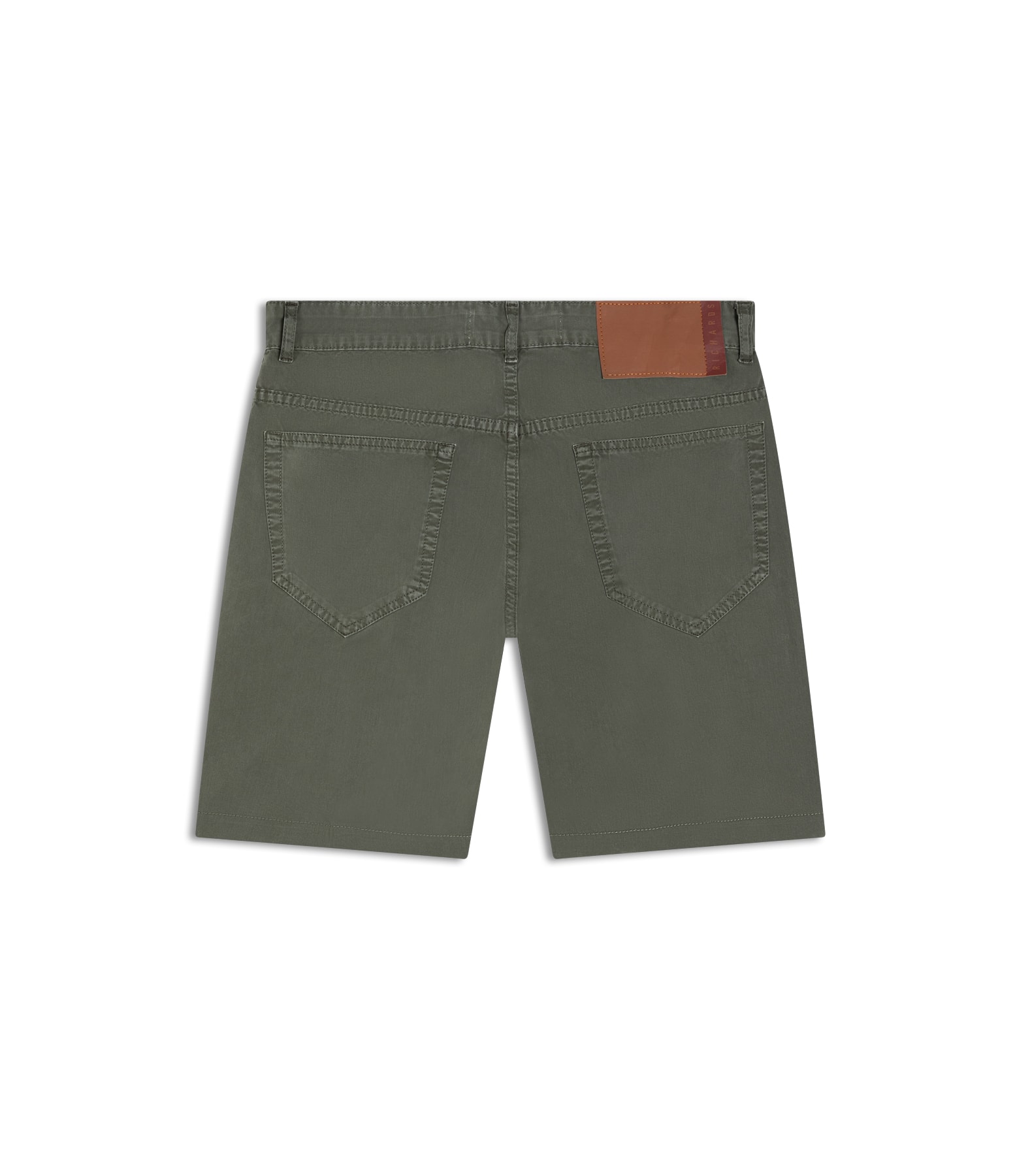 Bermuda Five Pockets Color Twill Verde Escuro