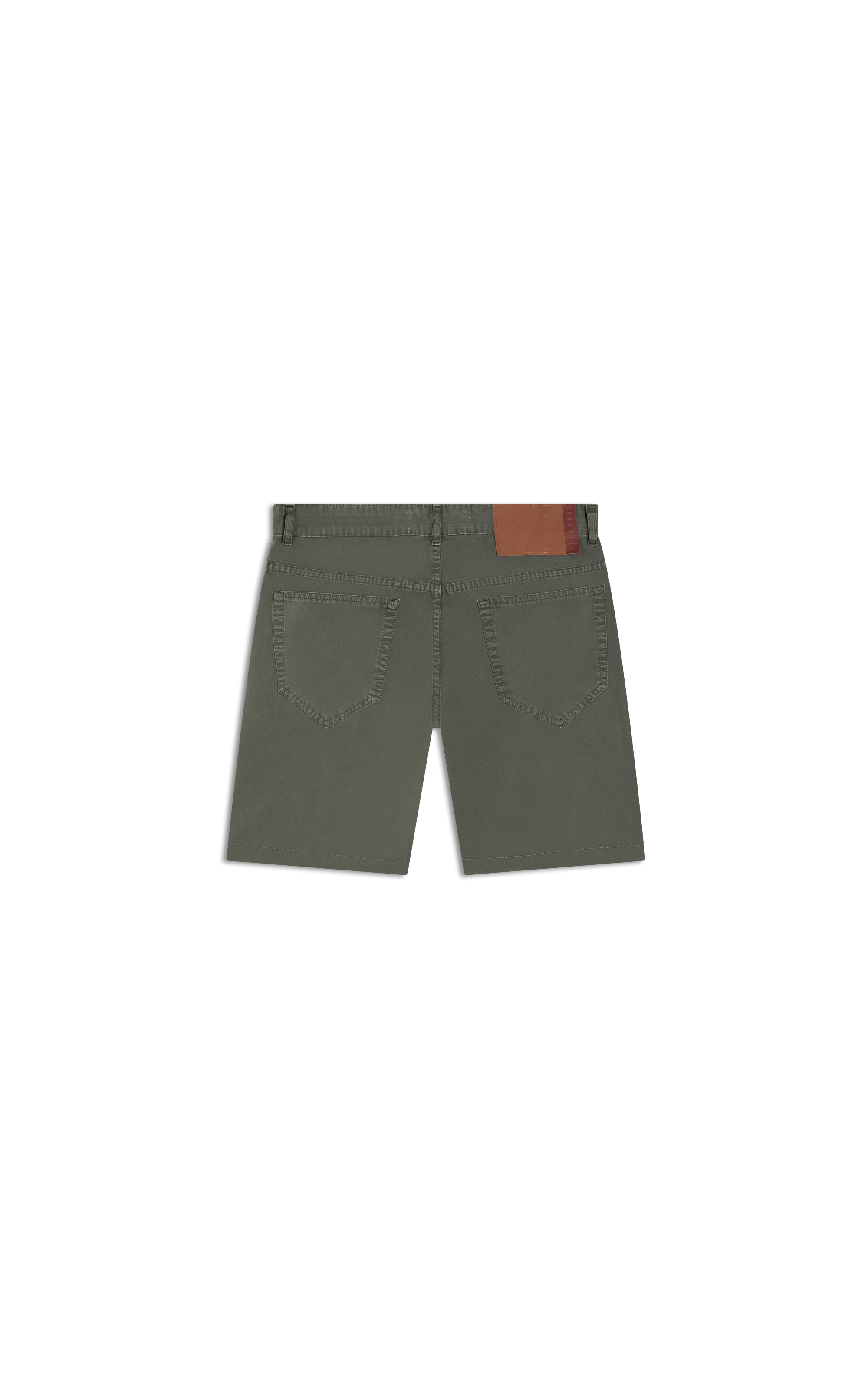 Bermuda Five Pockets Color Twill Verde Escuro