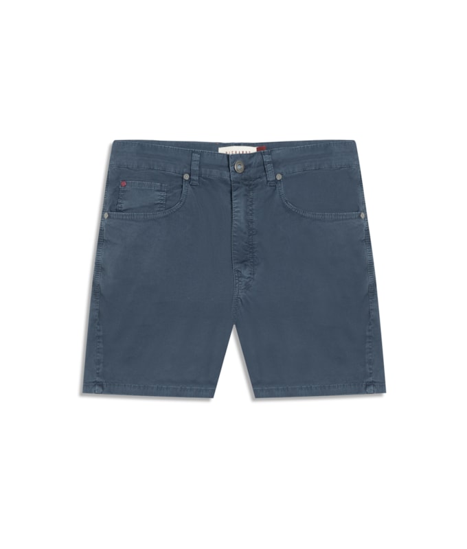 Bermuda Five Pockets Hawaii Proenca Azul Carbono