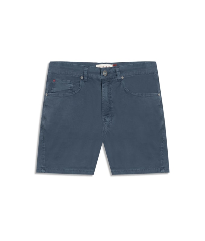 Bermuda Five Pockets Hawaii Proenca Azul Carbono