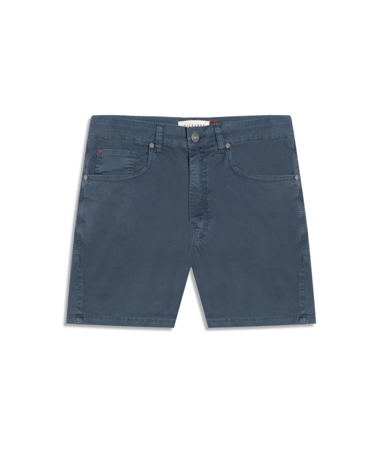 Bermuda Five Pockets Hawaii Proenca Azul Carbono