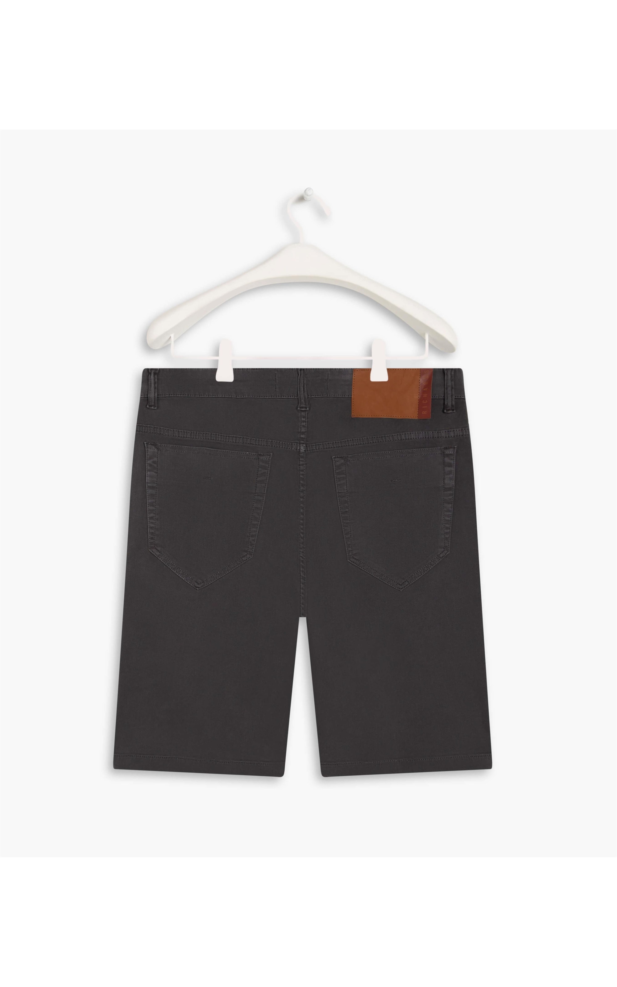Bermuda Five Pockets Jogging Cinza Medio