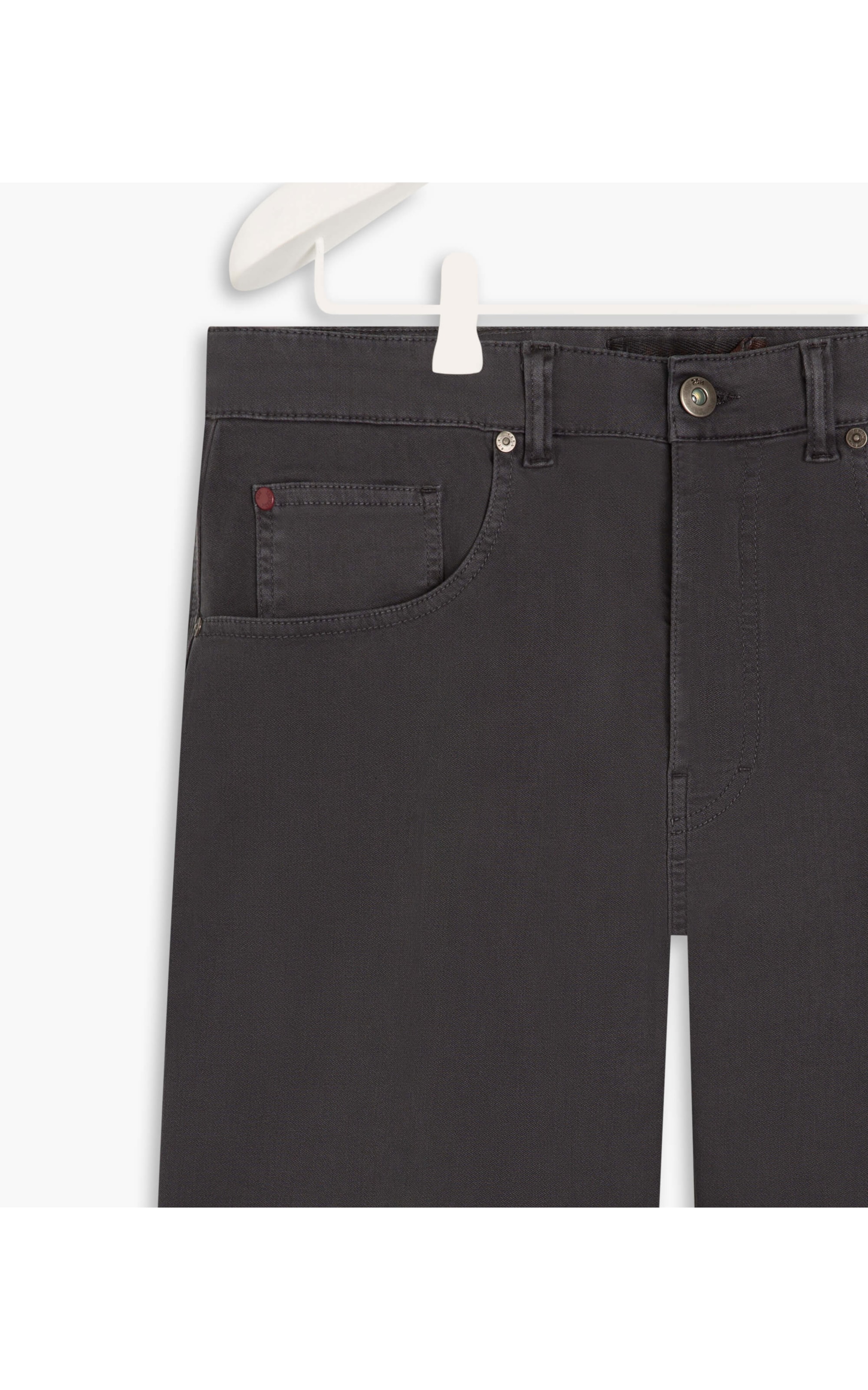 Bermuda Five Pockets Jogging Cinza Medio