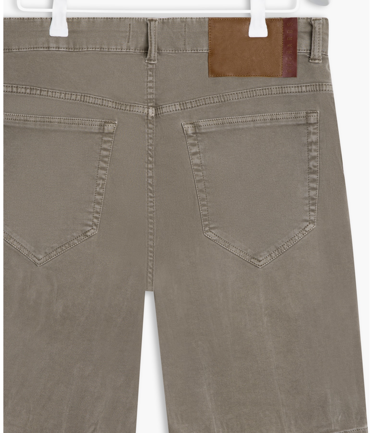 Bermuda Five Pockets Jogging Cinza Medio