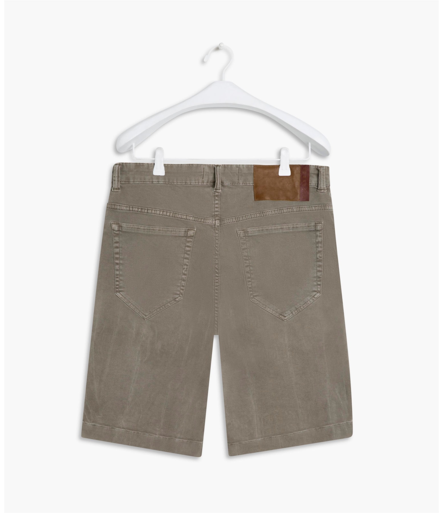 Bermuda Five Pockets Jogging Cinza Medio