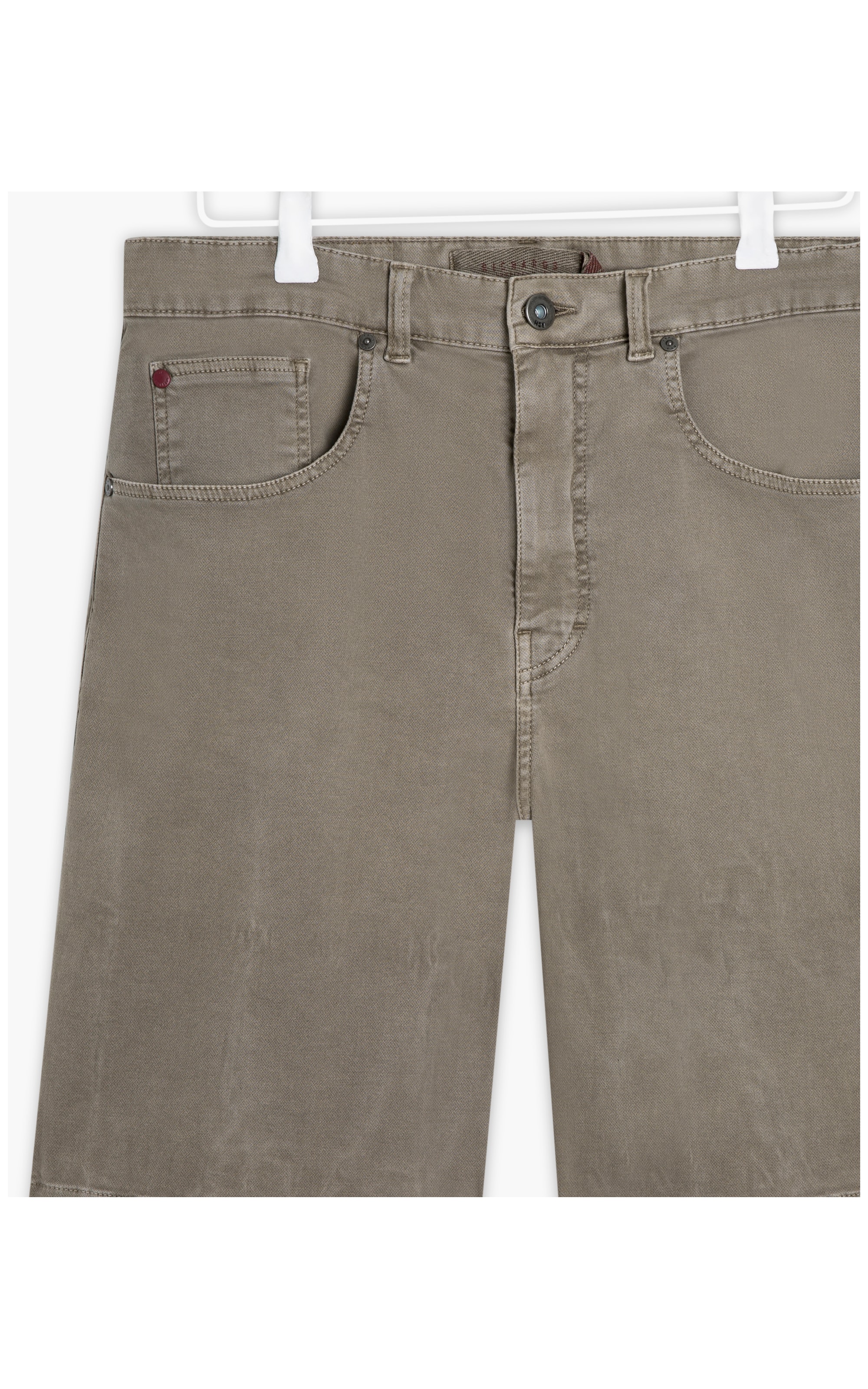 Bermuda Five Pockets Jogging Cinza Medio