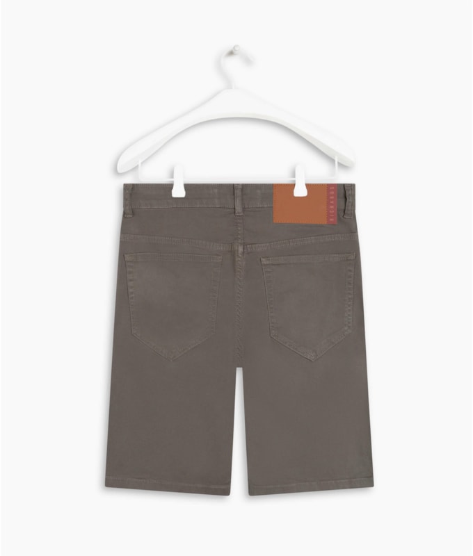 Bermuda Five Pockets Jogging Verde Escuro