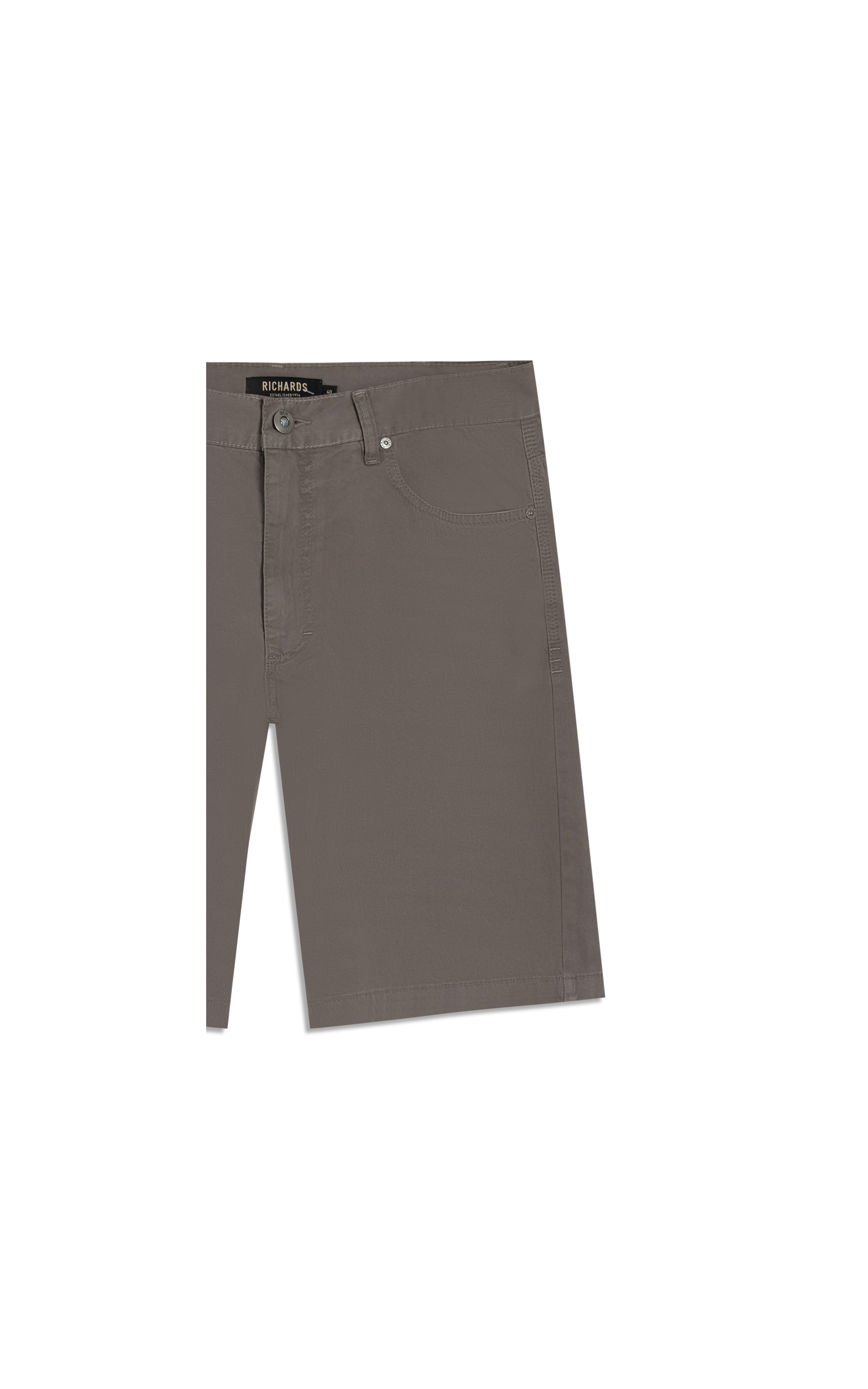 Bermuda Five Pockets Piece Dye Castor