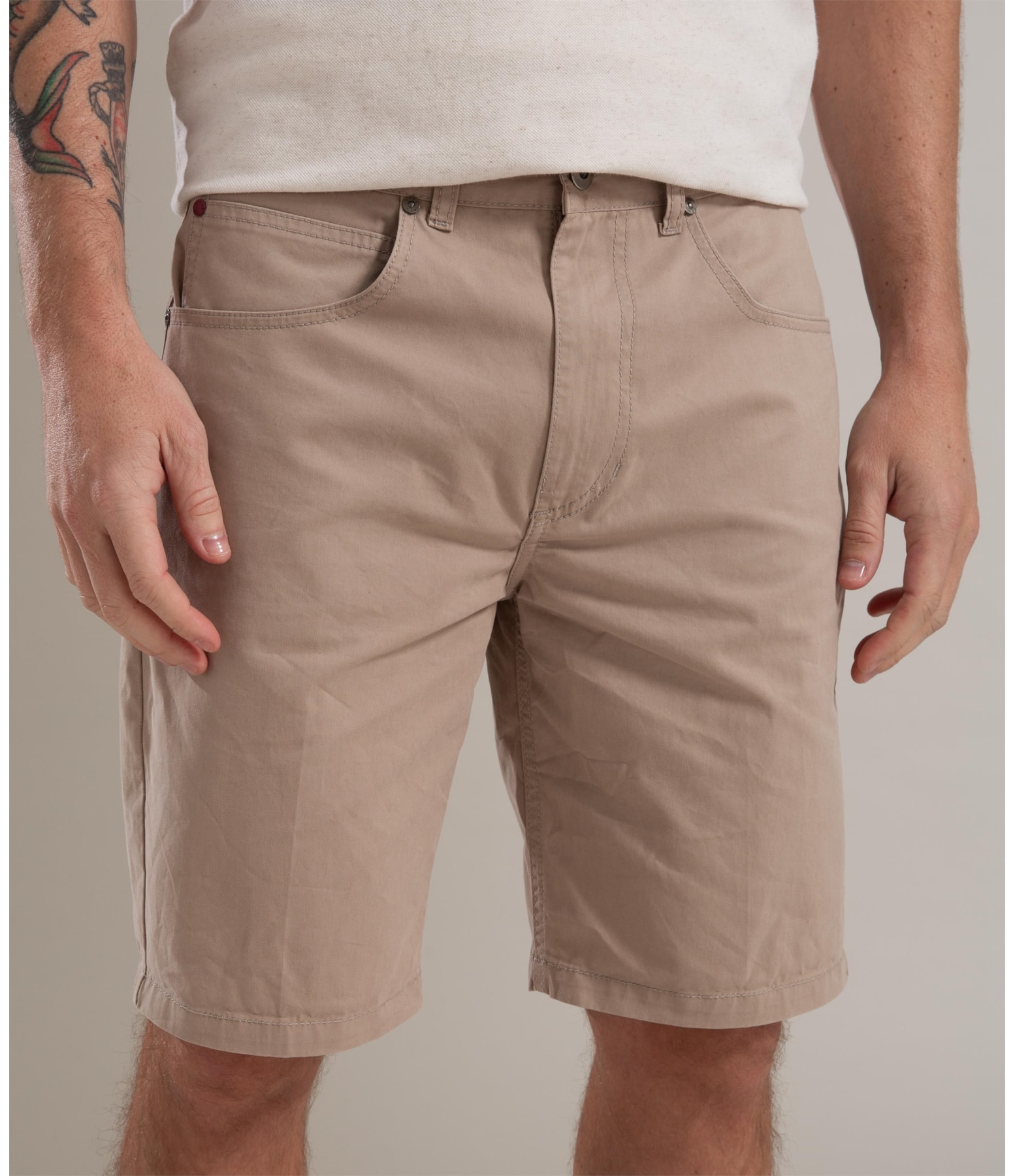 Bermuda Five Pockets Piece Dye Husk
