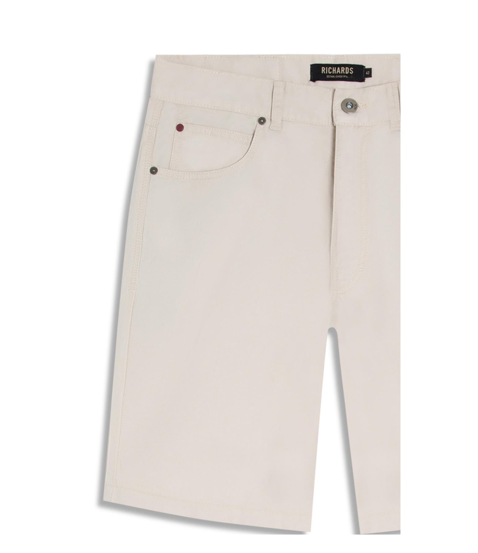 Bermuda Five Pockets Piece Dye Sandy