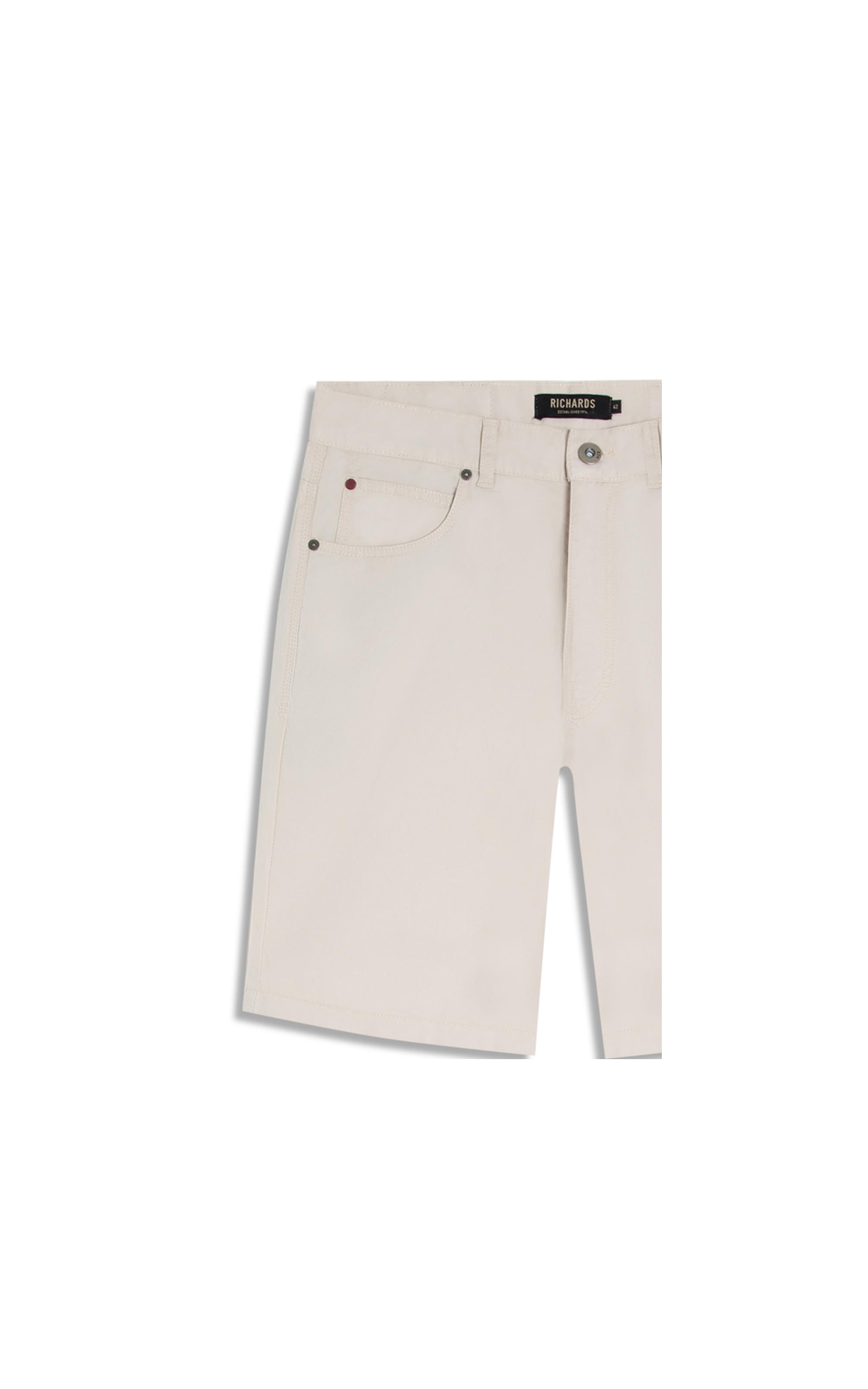 Bermuda Five Pockets Piece Dye Sandy
