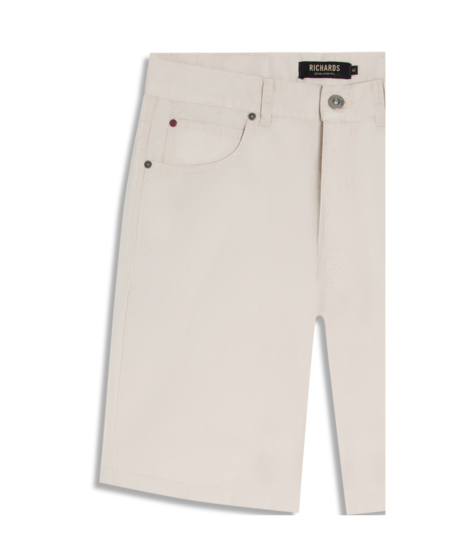 Bermuda Five Pockets Piece Dye Sandy
