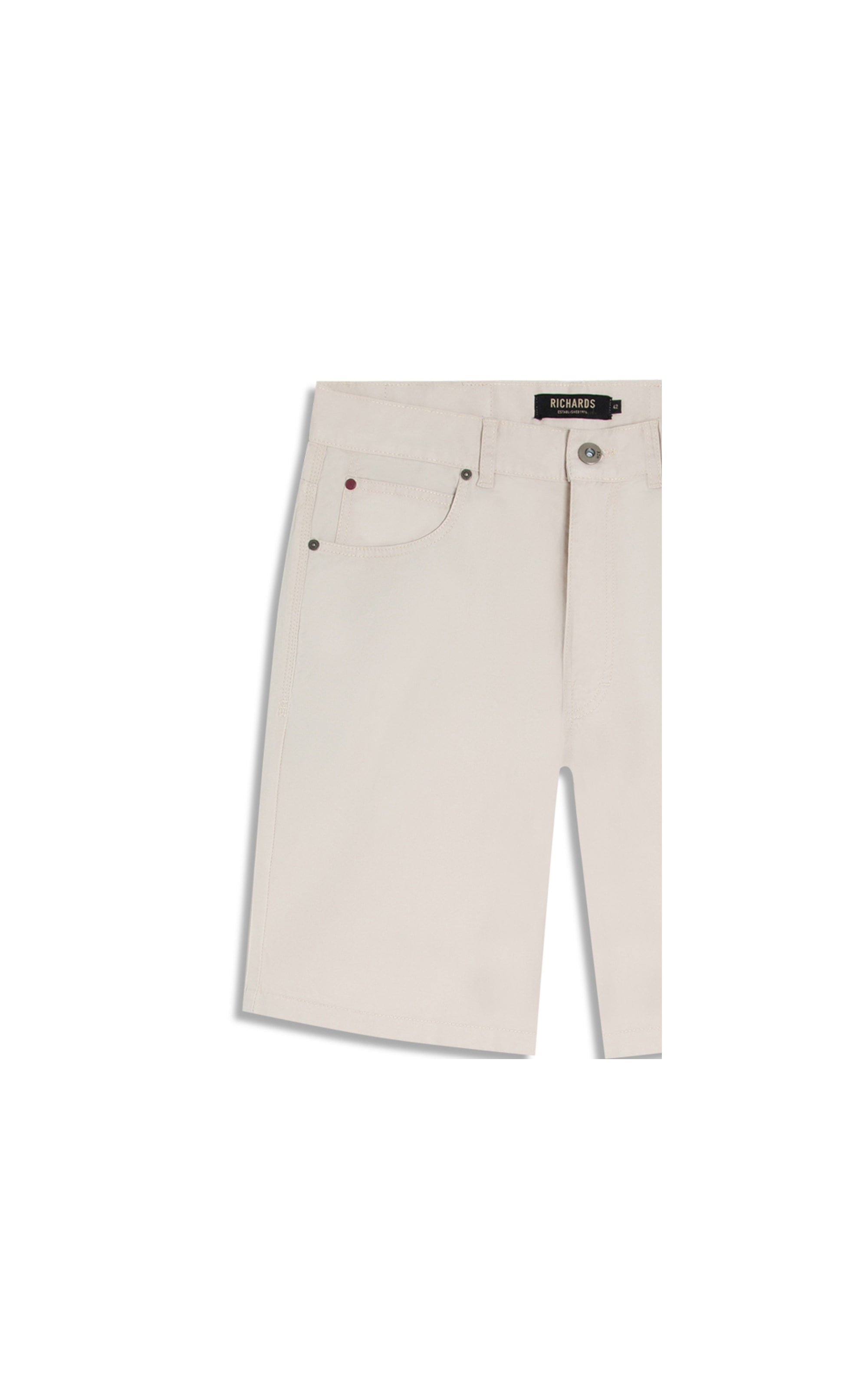Bermuda Five Pockets Piece Dye Sandy