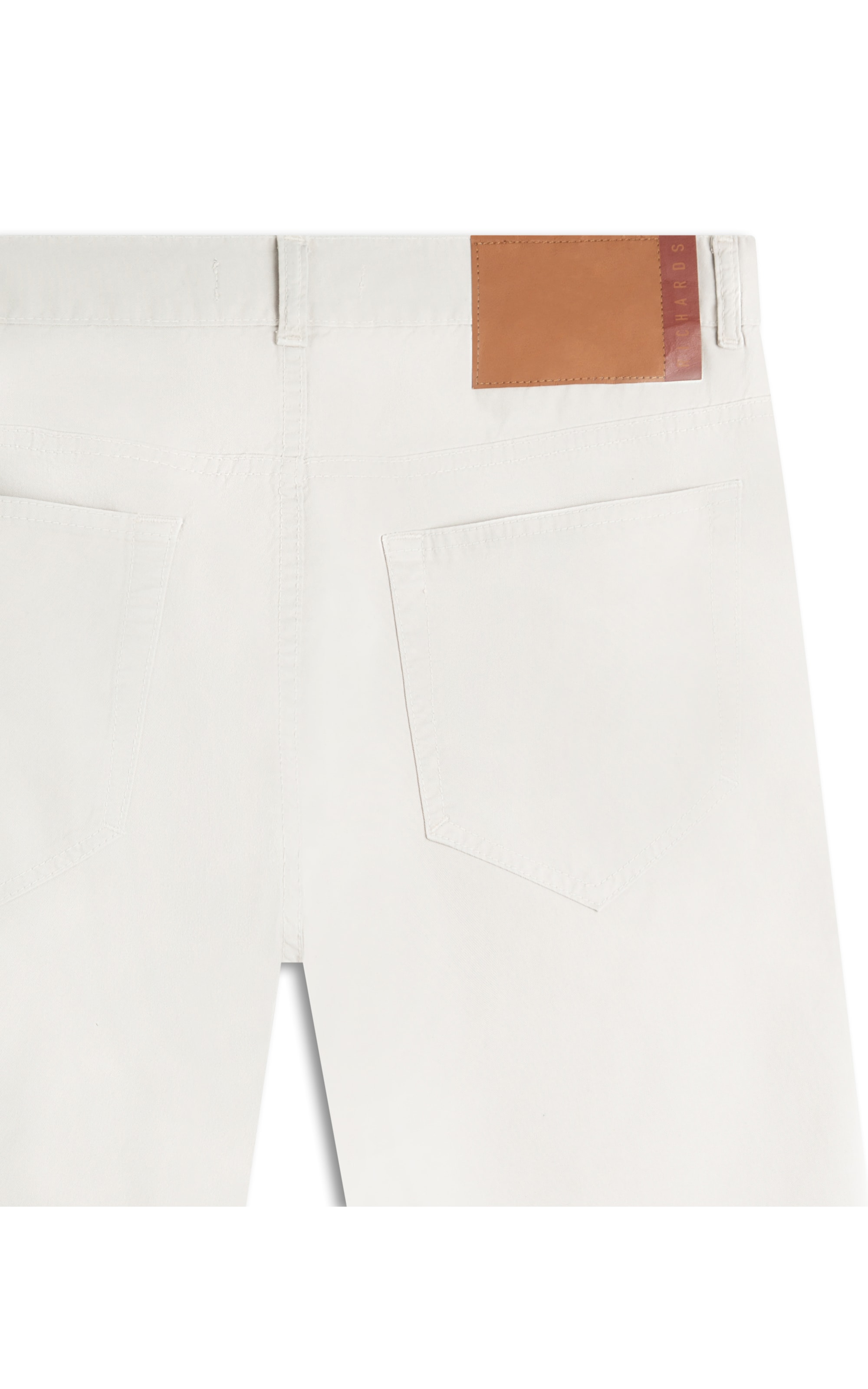 Bermuda Five Pockets Piece Dye Silver