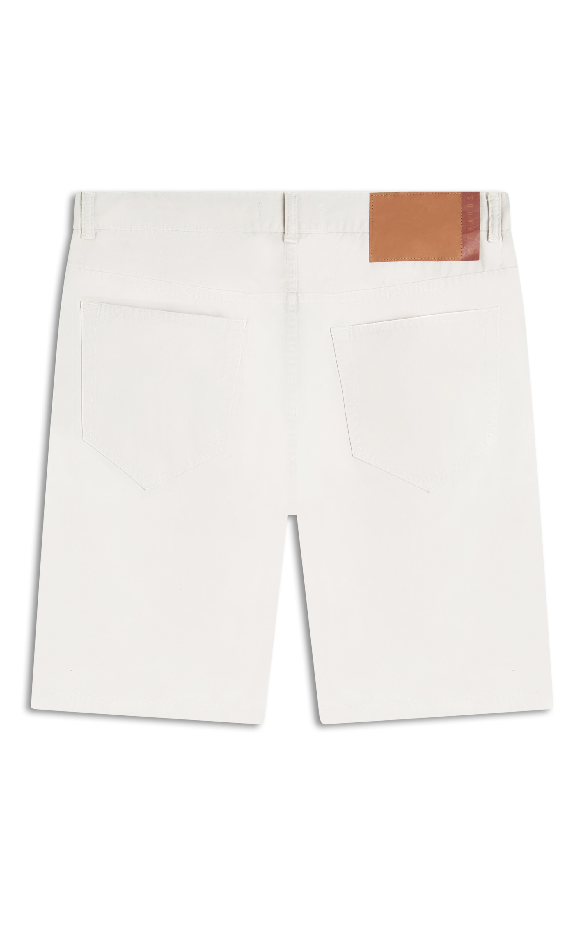 Bermuda Five Pockets Piece Dye Silver