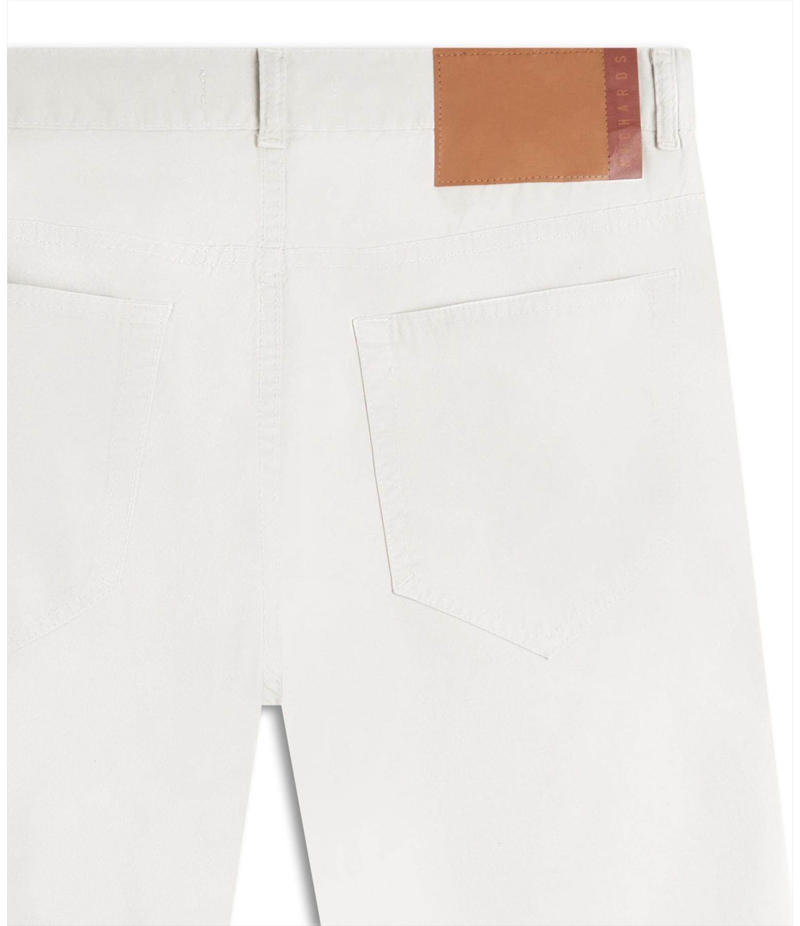 Bermuda Five Pockets Piece Dye Silver