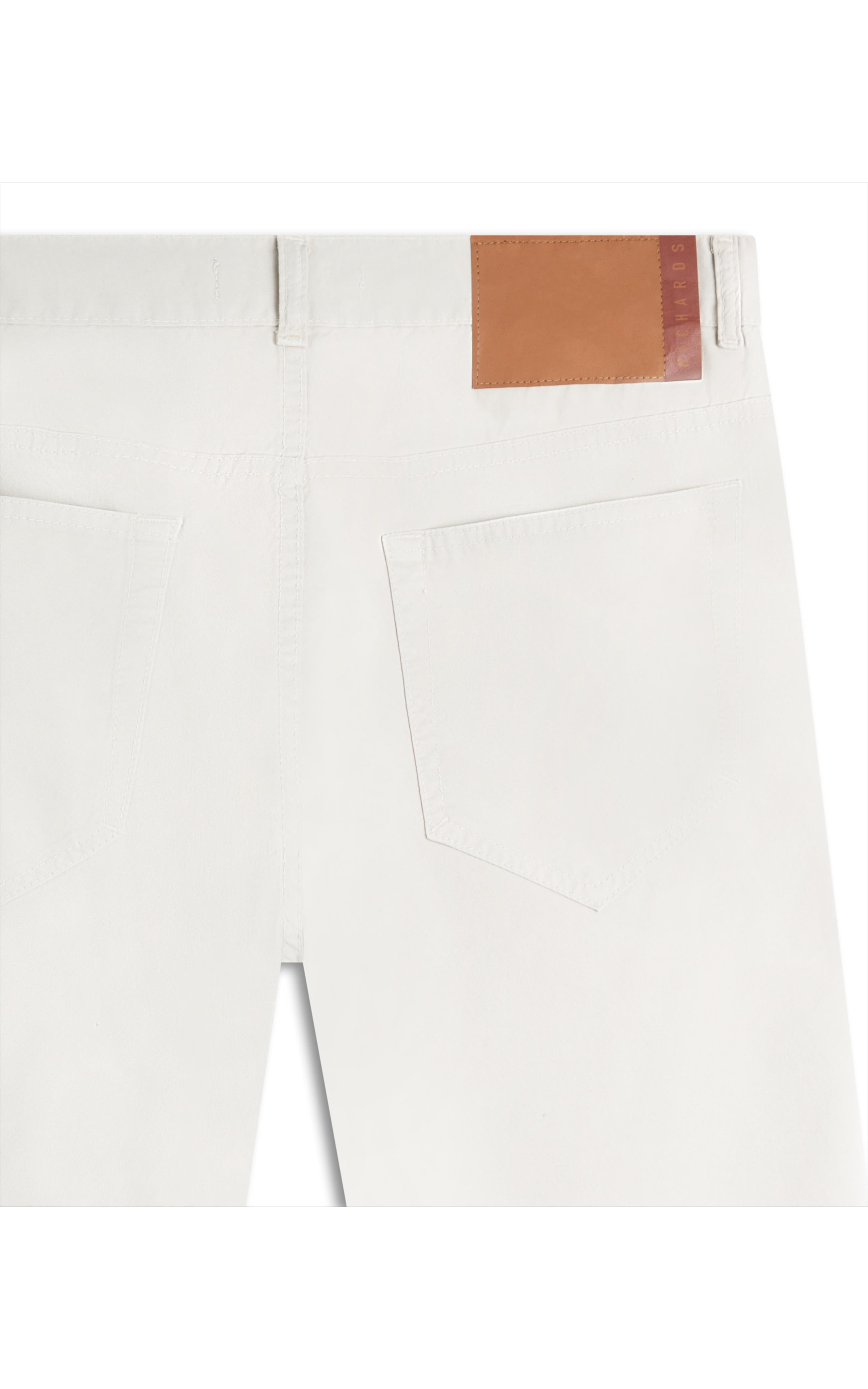 Bermuda Five Pockets Piece Dye Silver