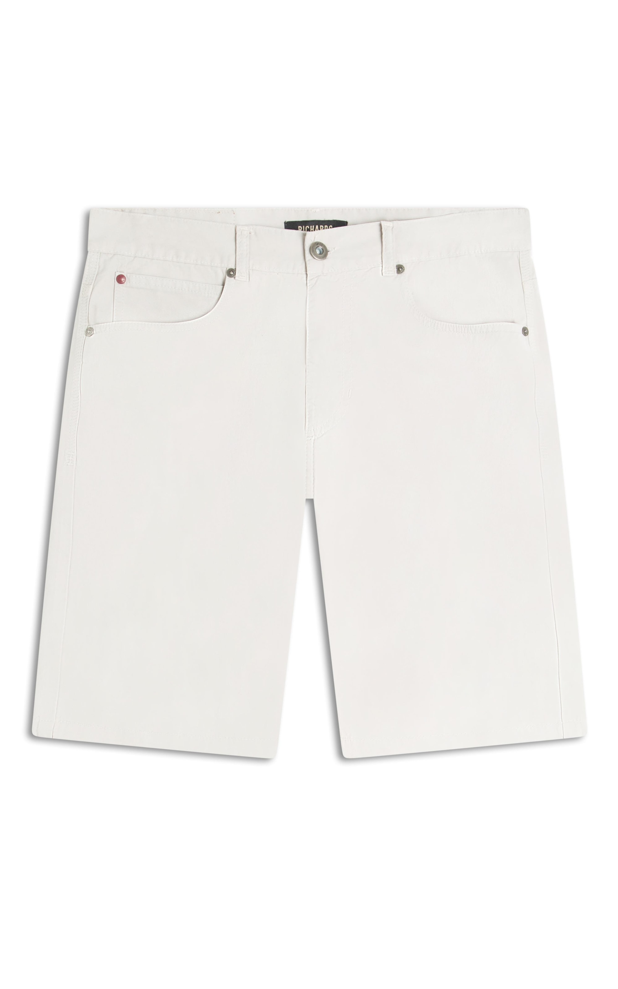 Bermuda Five Pockets Piece Dye Silver