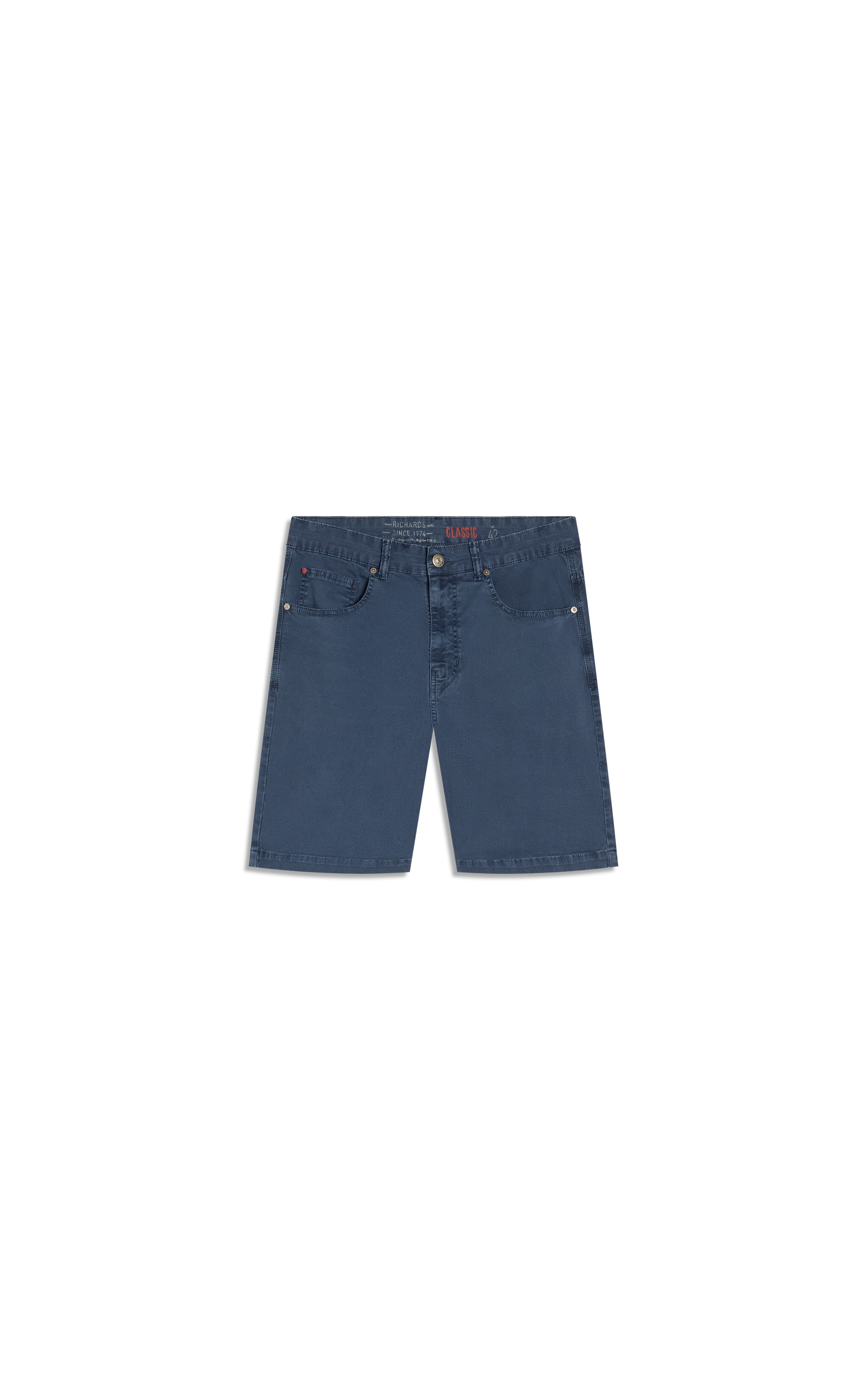 Bermuda Five Pockets Rain Classic Marinho