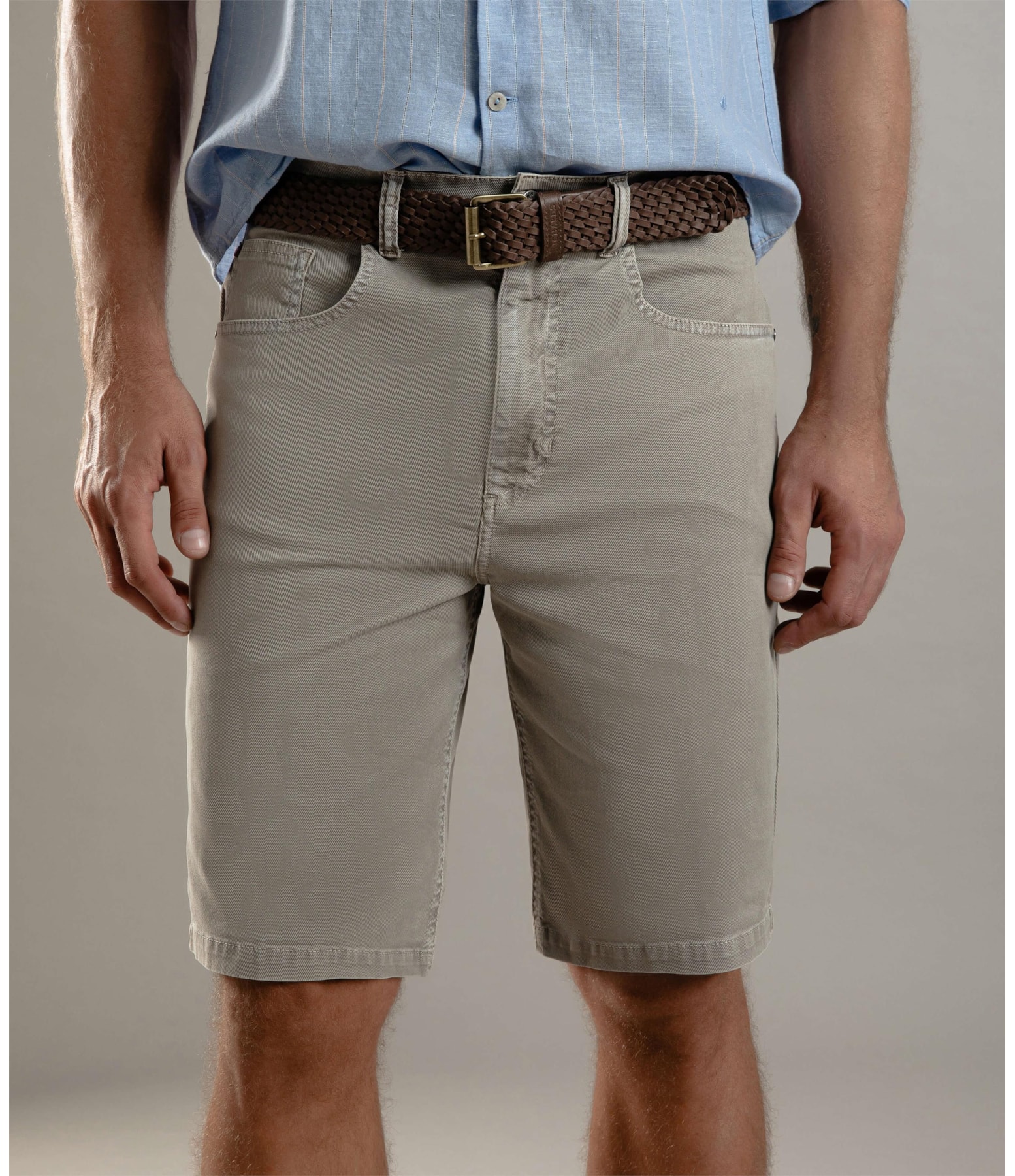 Bermuda Five Pockets Rain Niquel