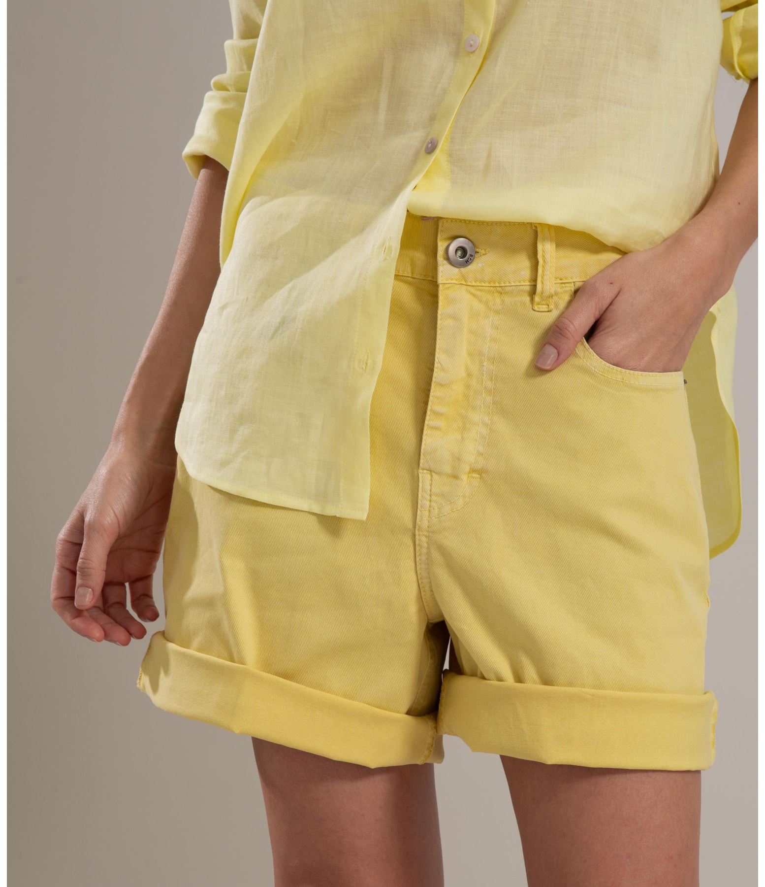 Bermuda Five Pockets Skate Citrus
