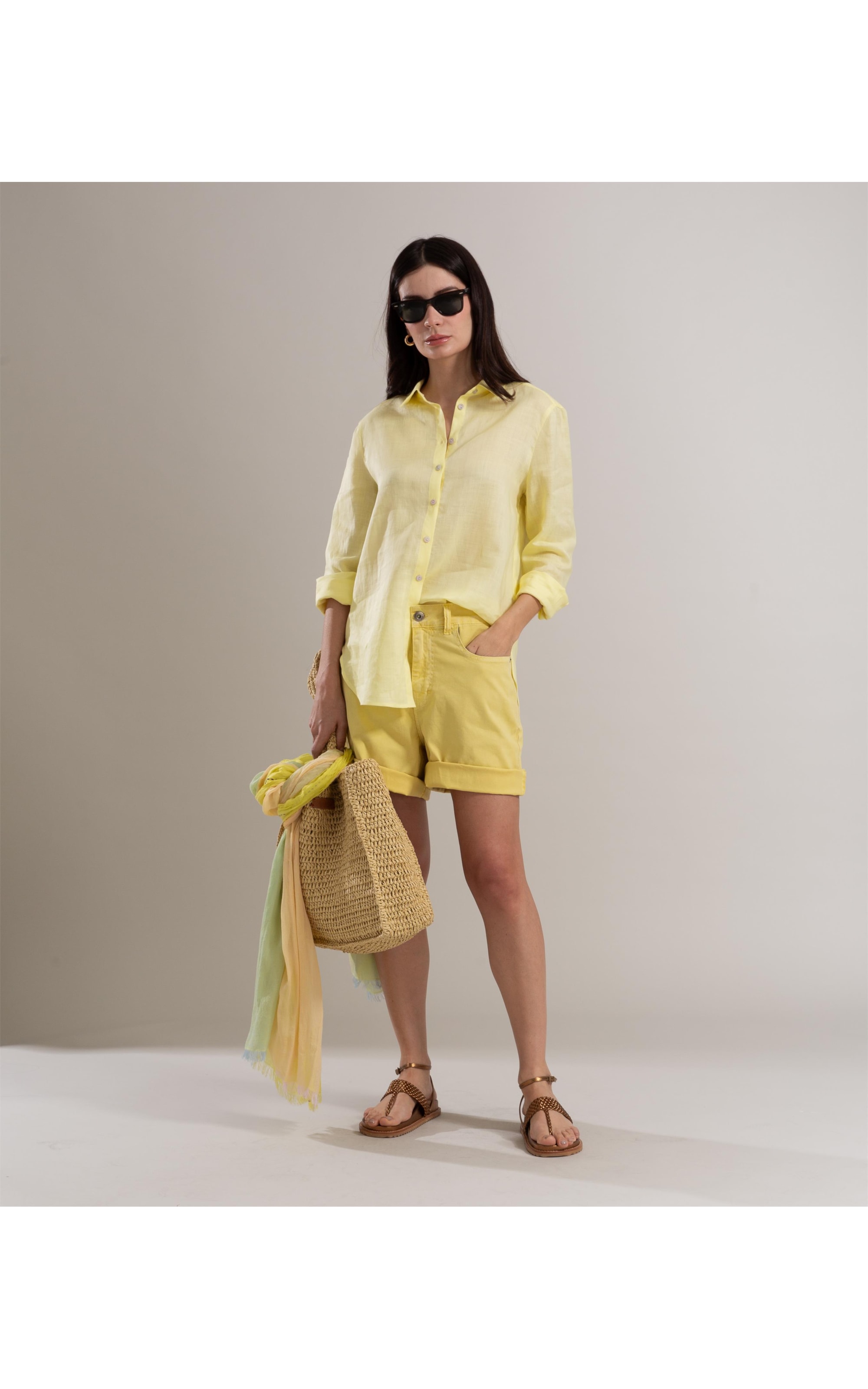 Bermuda Five Pockets Skate Citrus
