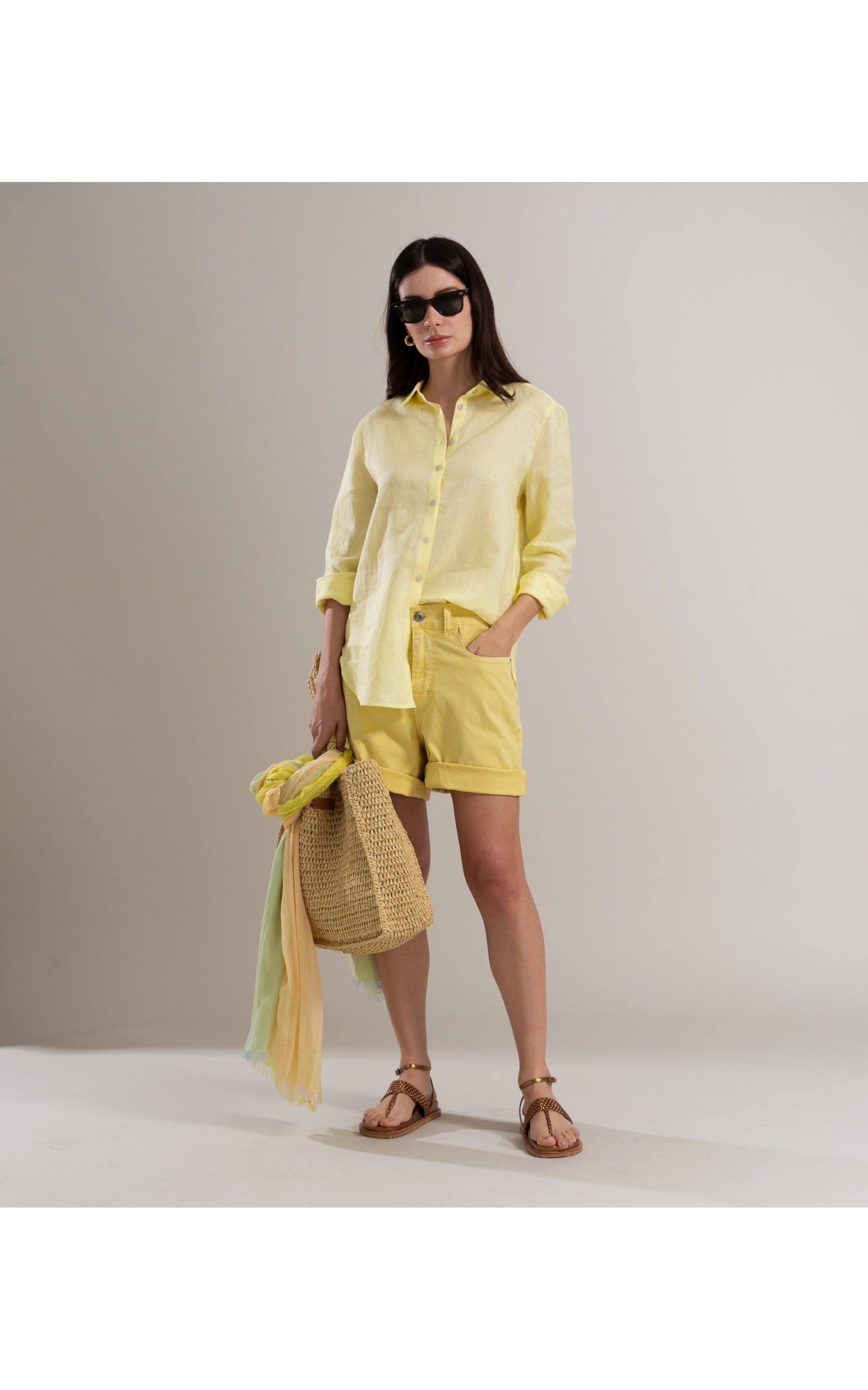 Bermuda Five Pockets Skate Citrus