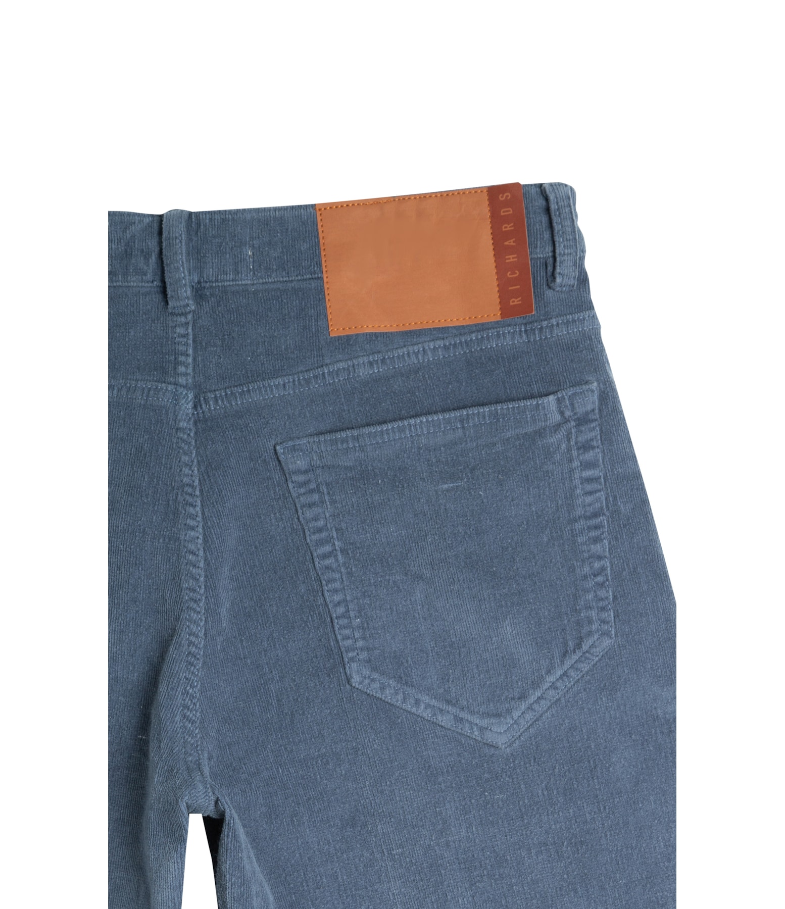 Bermuda Five Pockets Veludo Azul Carbono