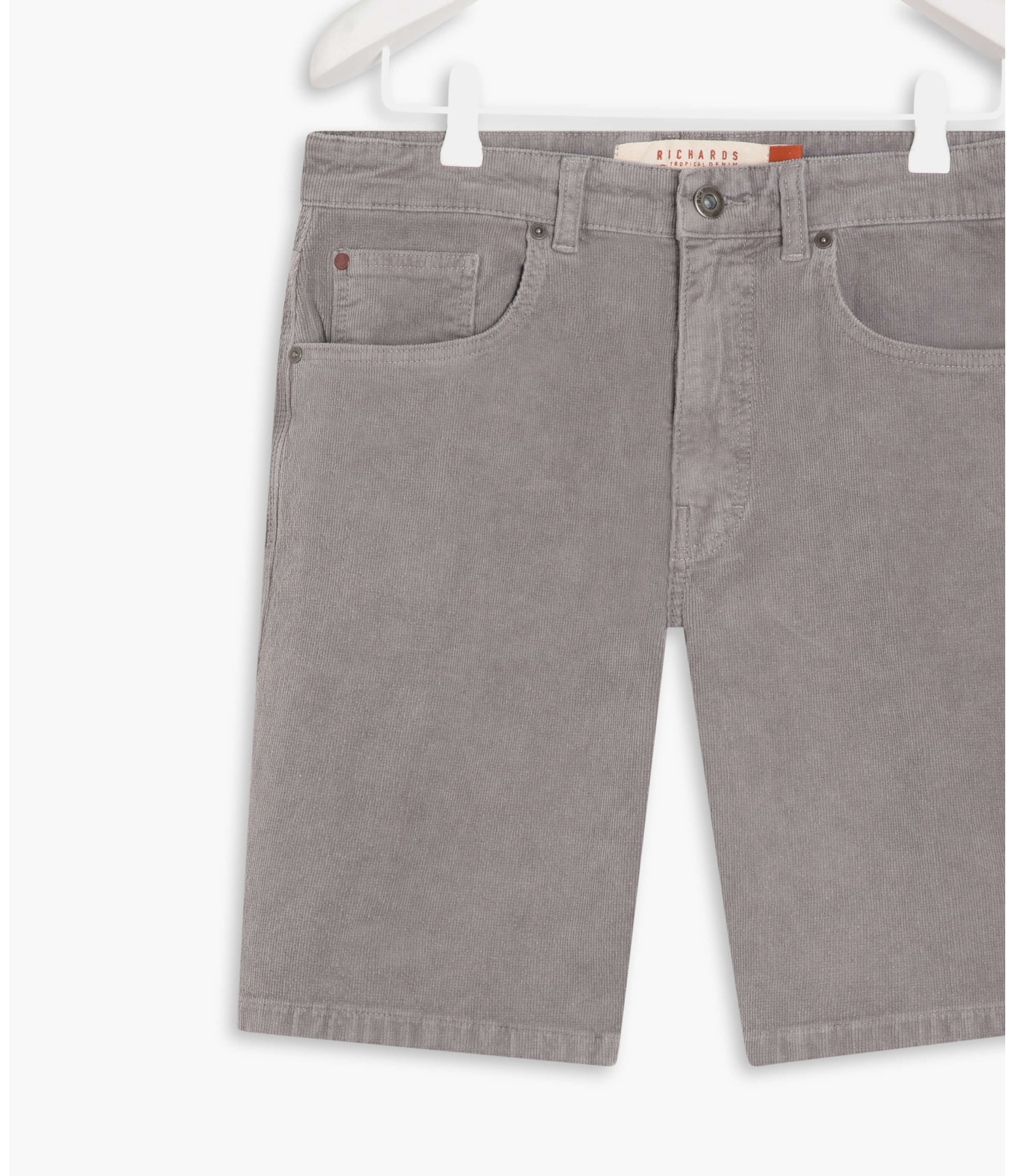 Bermuda Five Pockets Veludo Niquel