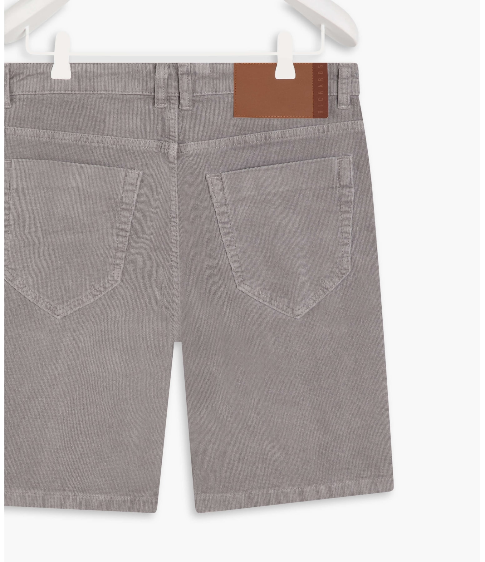 Bermuda Five Pockets Veludo Niquel