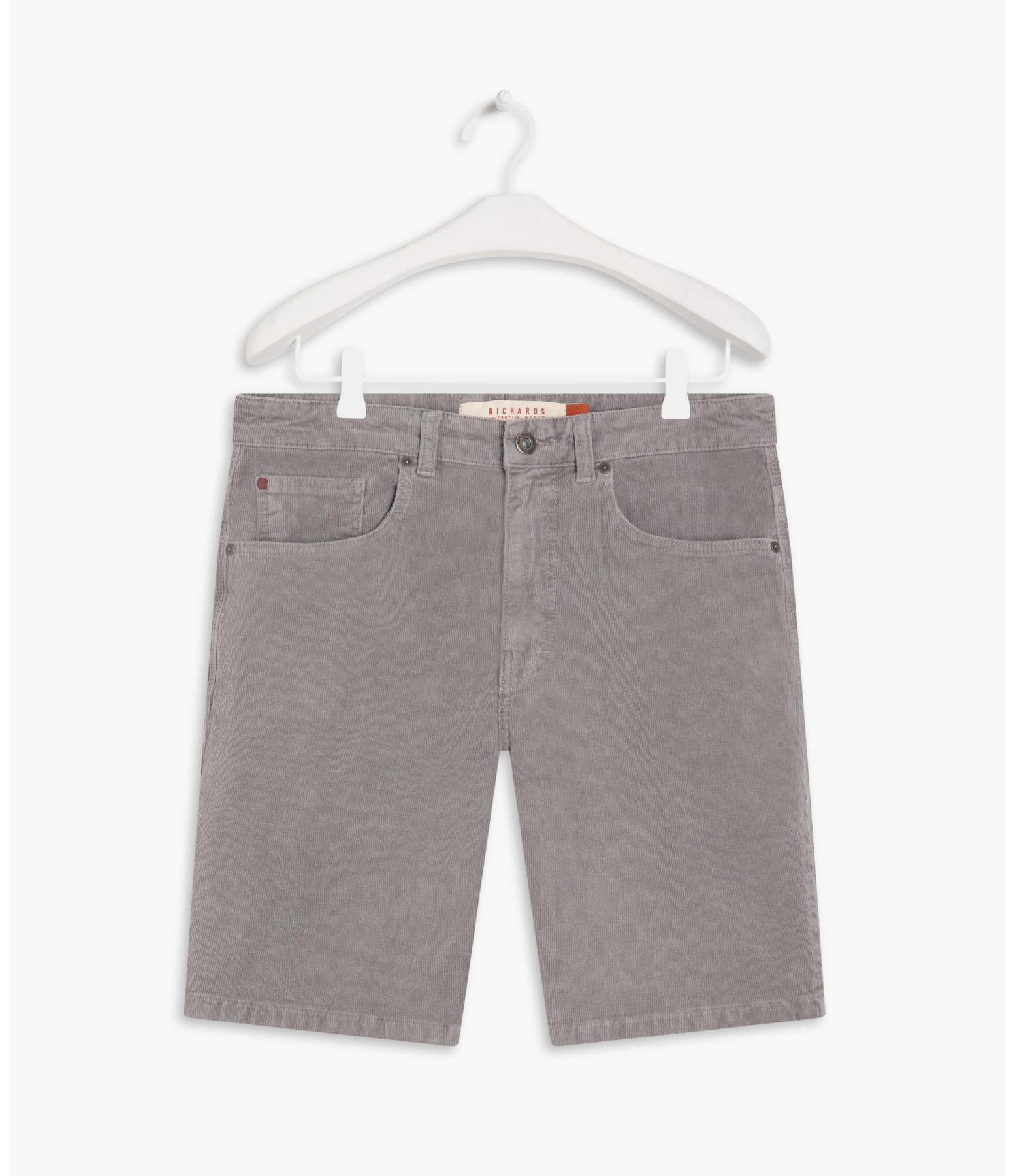 Bermuda Five Pockets Veludo Niquel