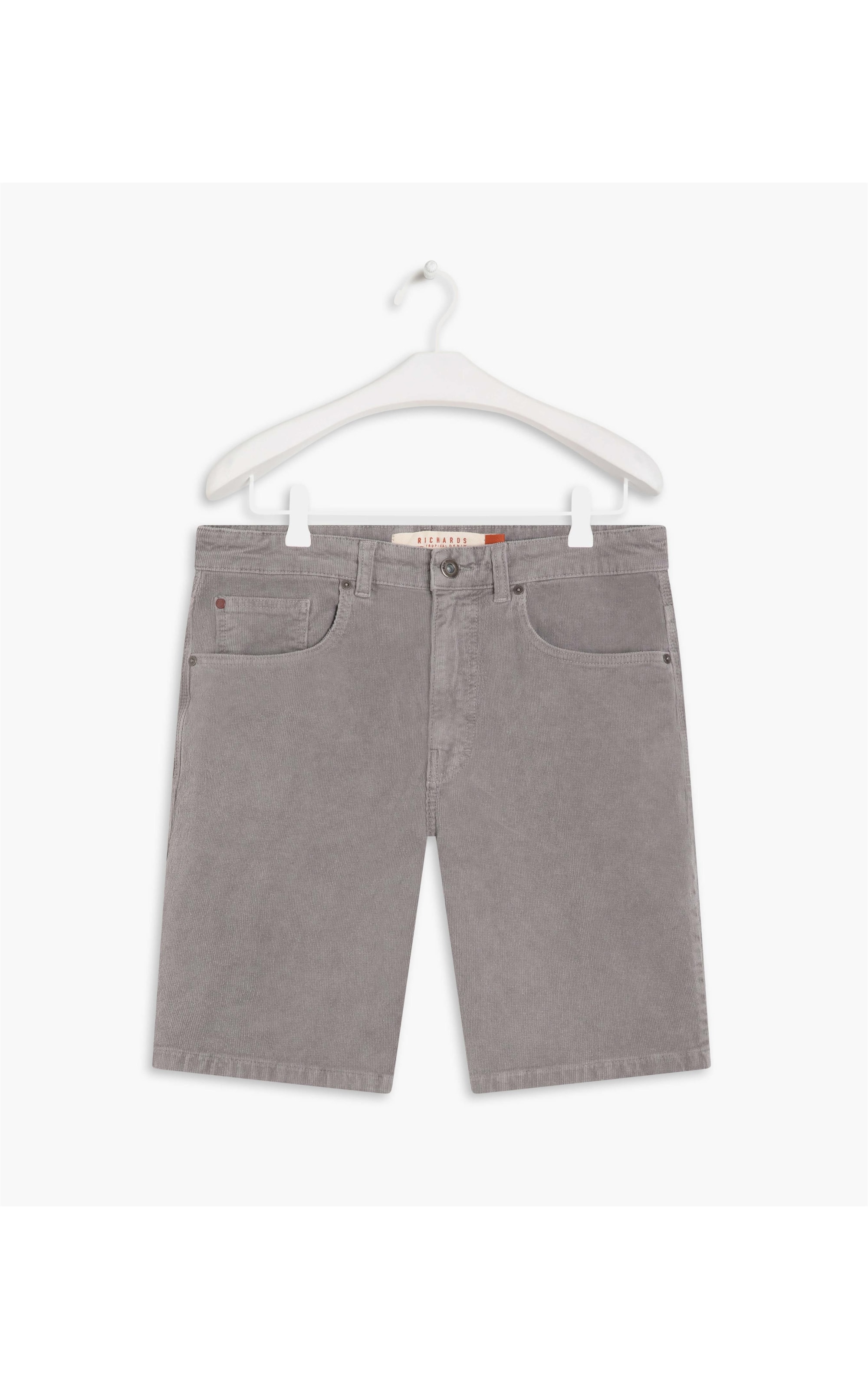 Bermuda Five Pockets Veludo Niquel