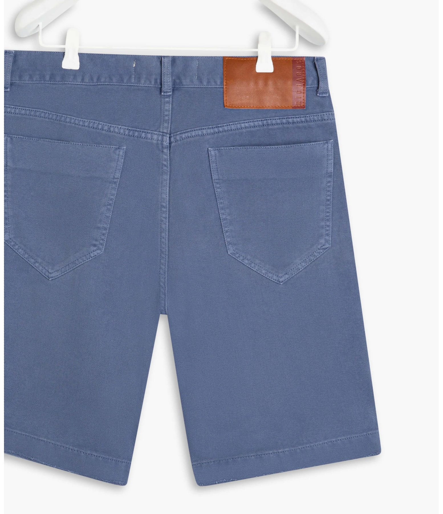 Bermuda Five Pockets Vintage Deni  Azul Bic