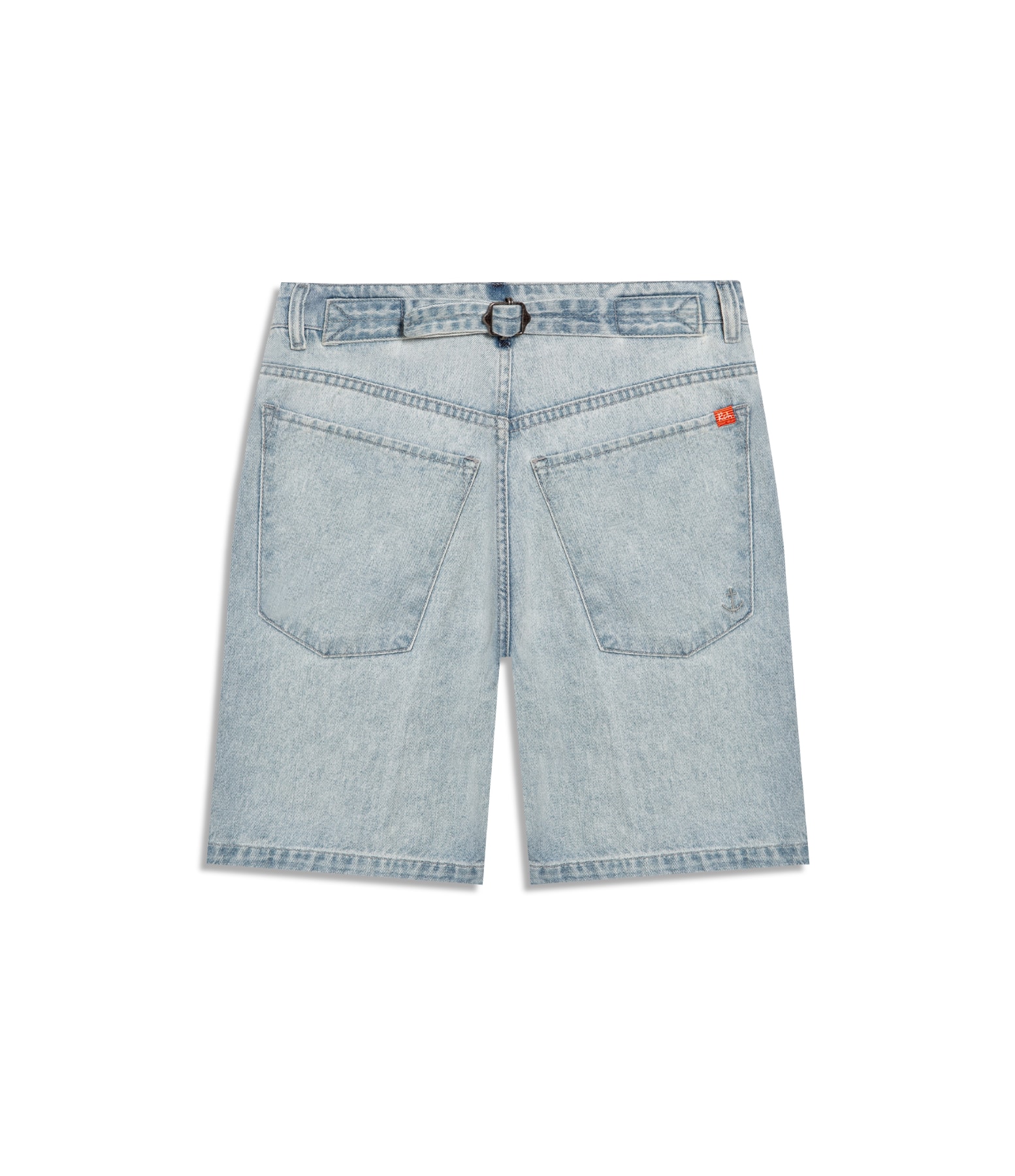 Bermuda Jeans Skate Vintage Denim Lav. Claro Total