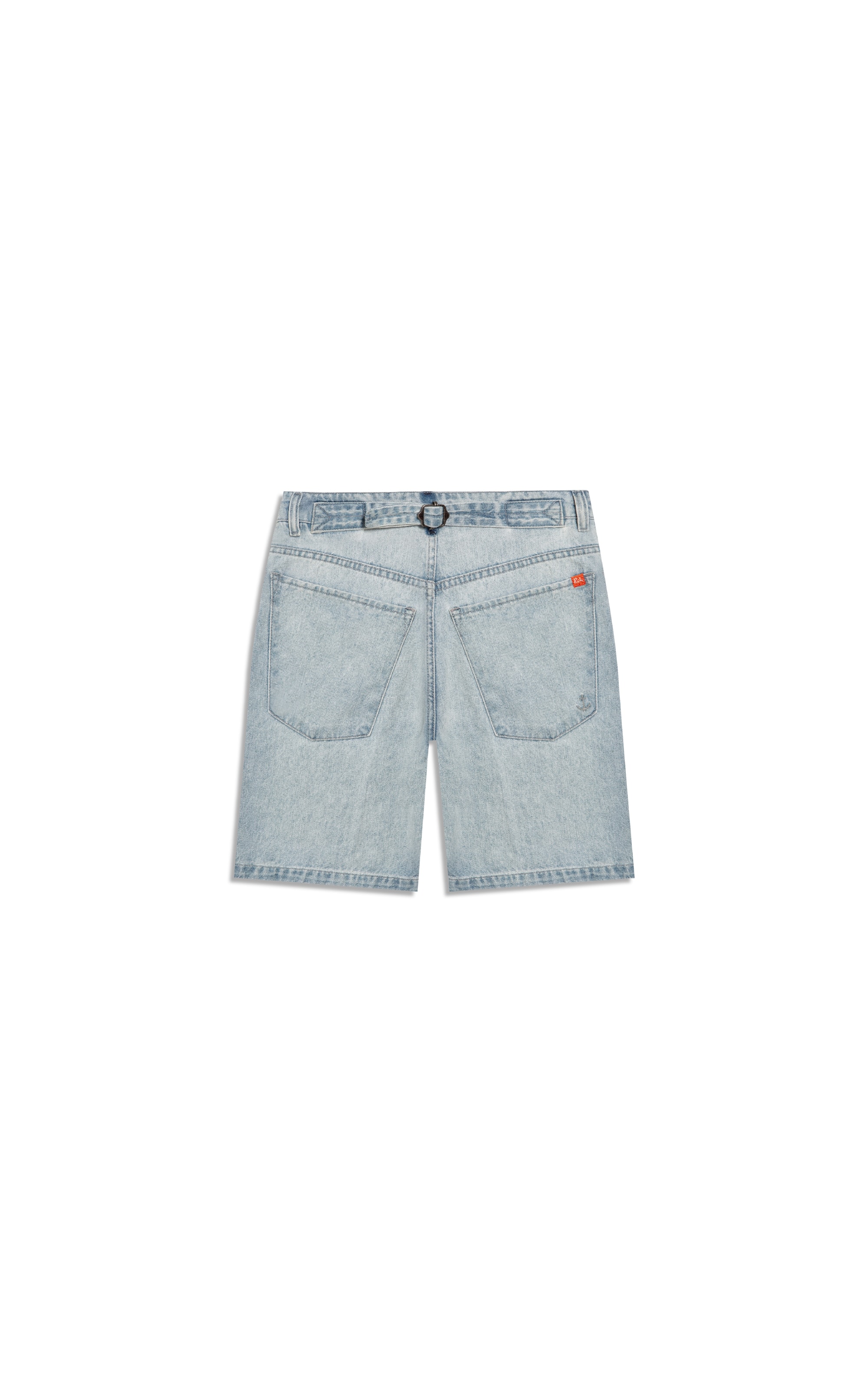 Bermuda Jeans Skate Vintage Denim Lav. Claro Total