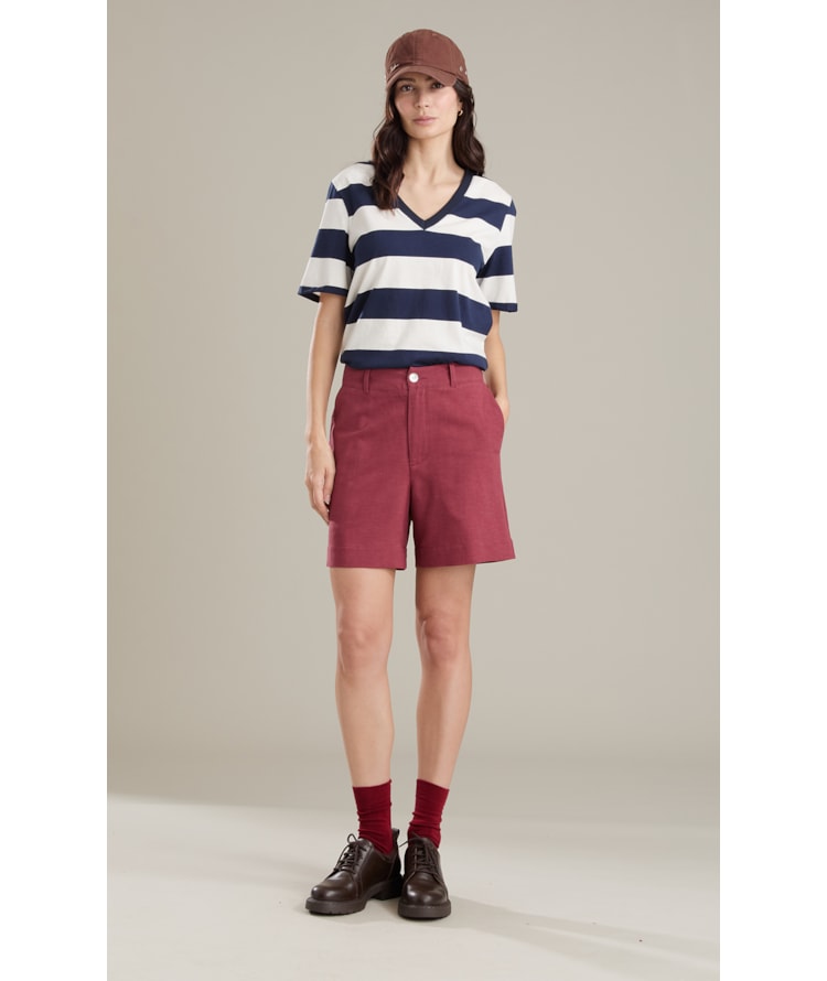  Bermuda Linho  Aspen Bordeaux