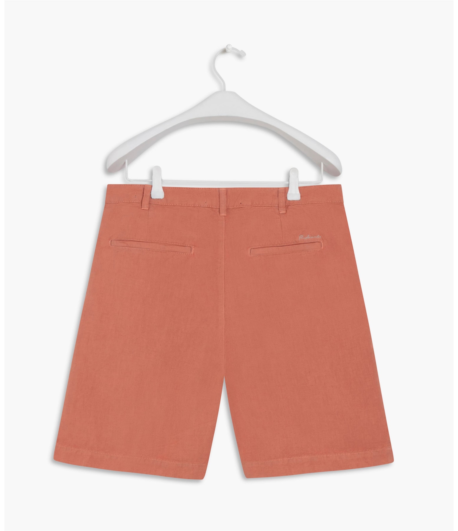 Bermuda Linho  Baggy Coral