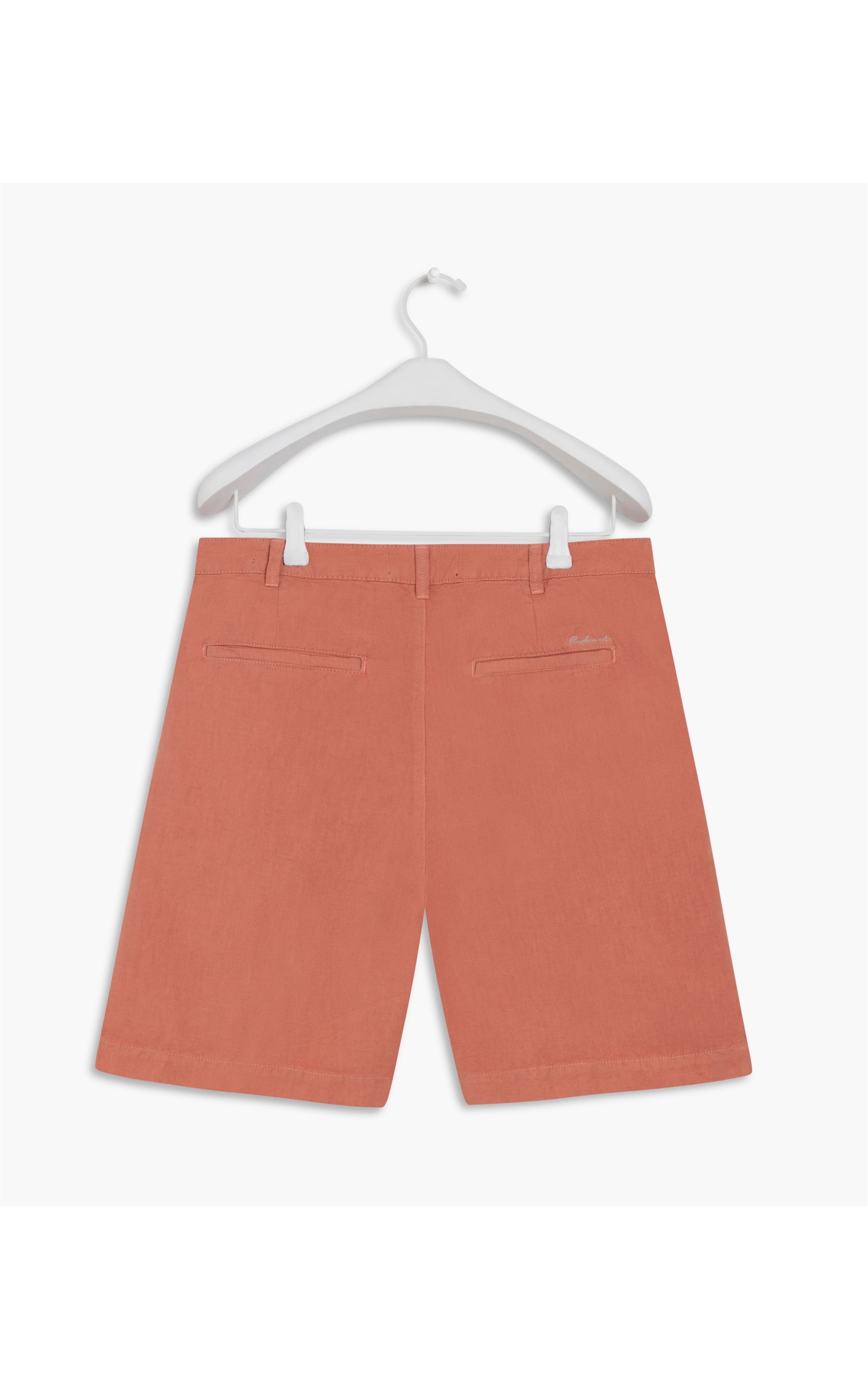 Bermuda Linho  Baggy Coral