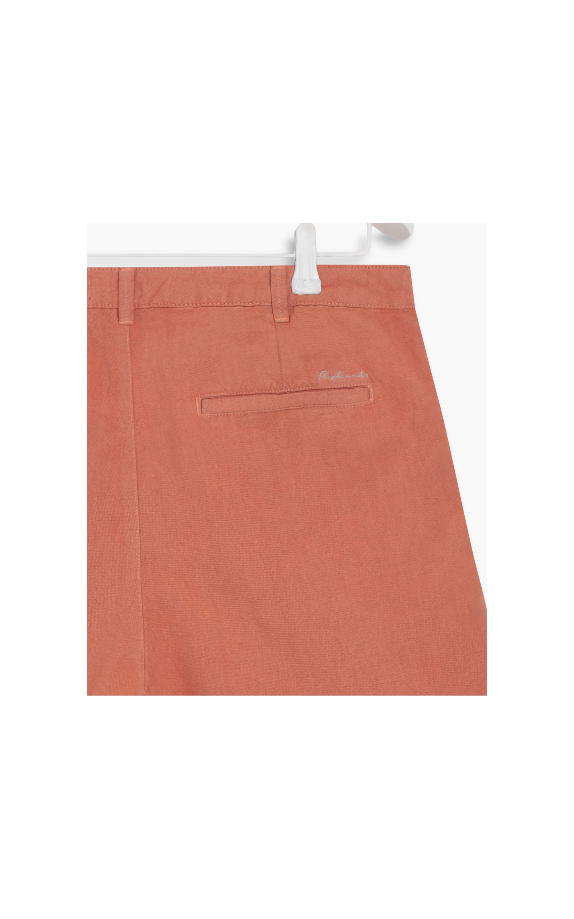 Bermuda Linho  Baggy Coral