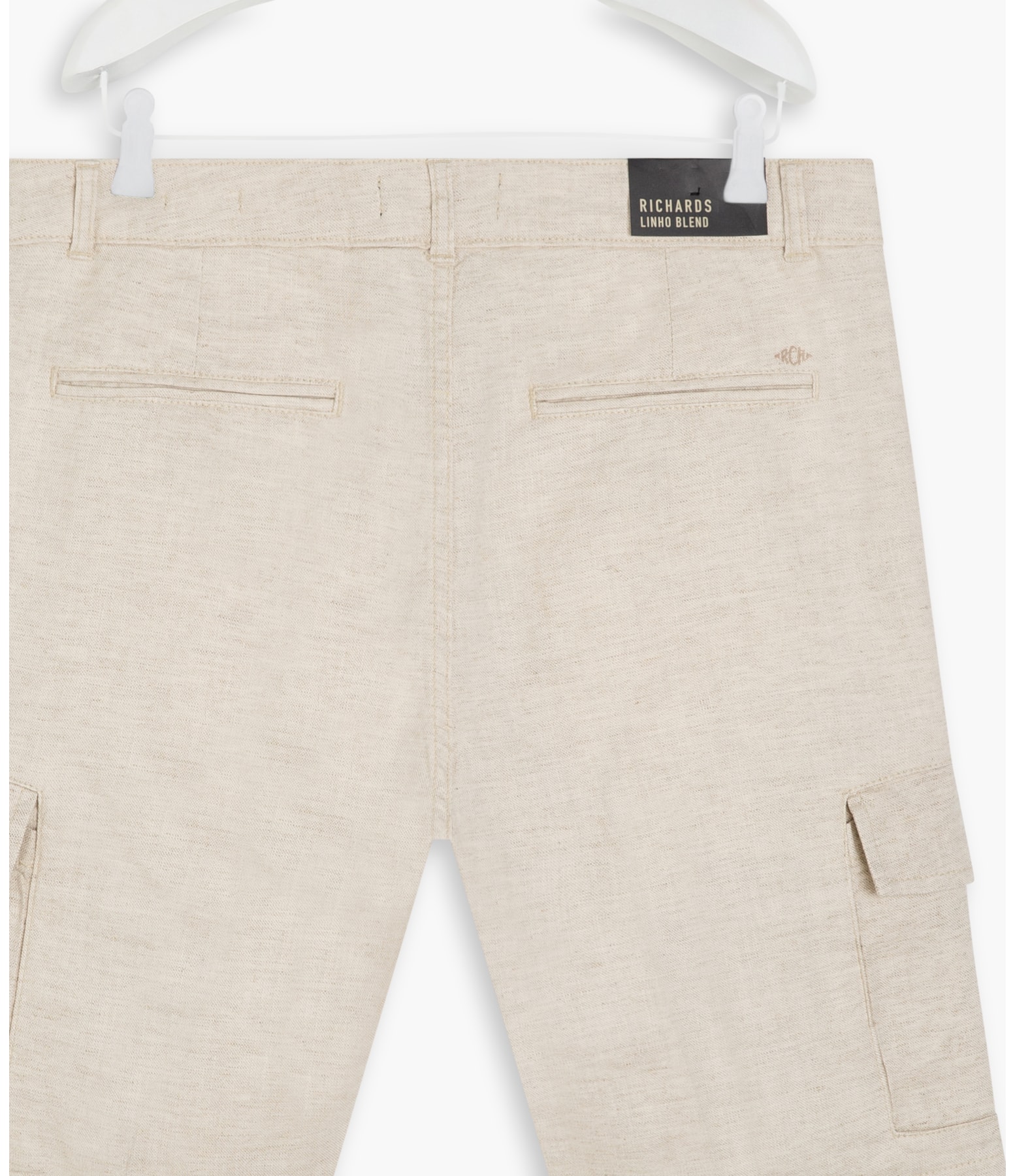Bermuda Linho  Cargo Panama Natural