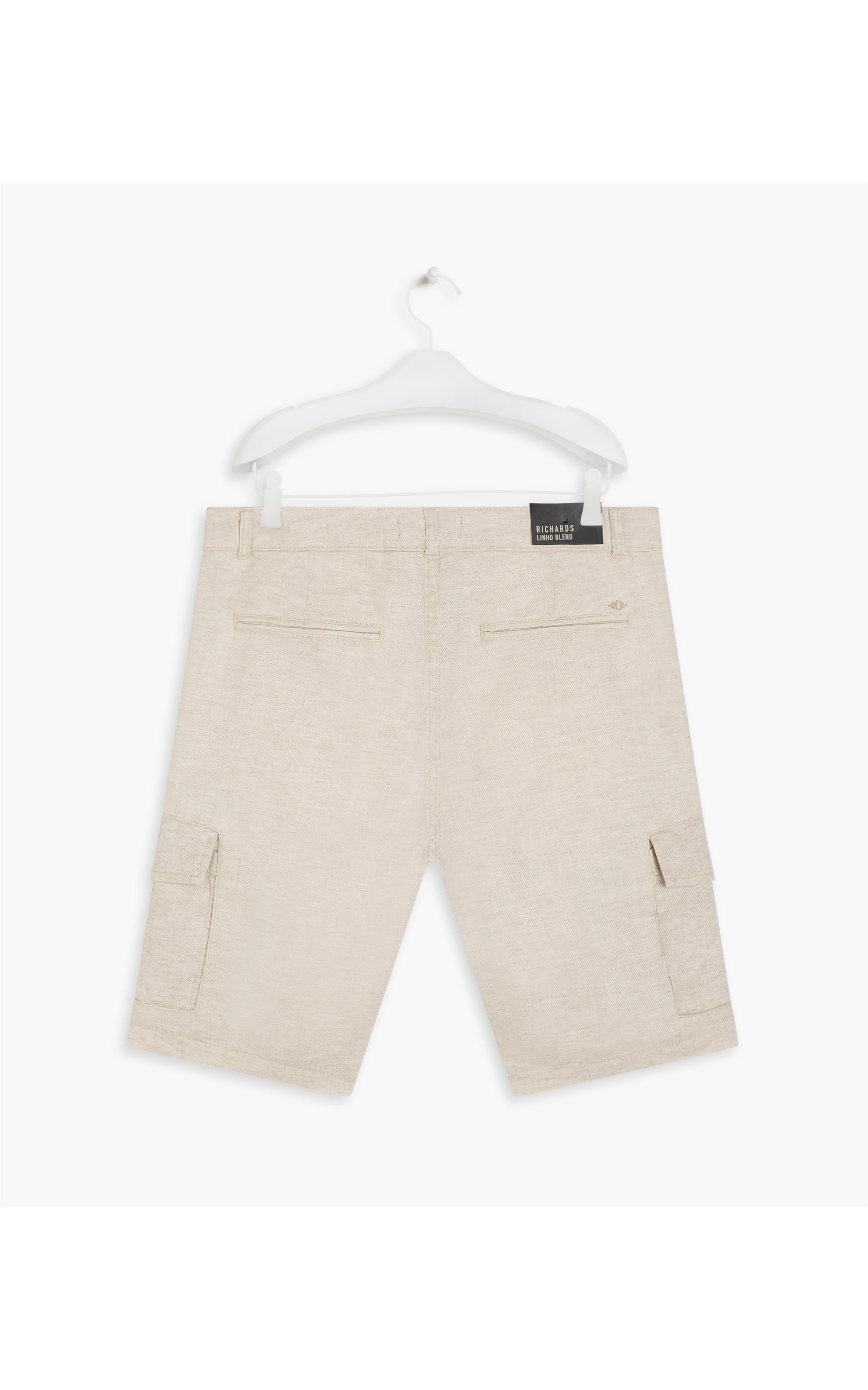 Bermuda Linho  Cargo Panama Natural