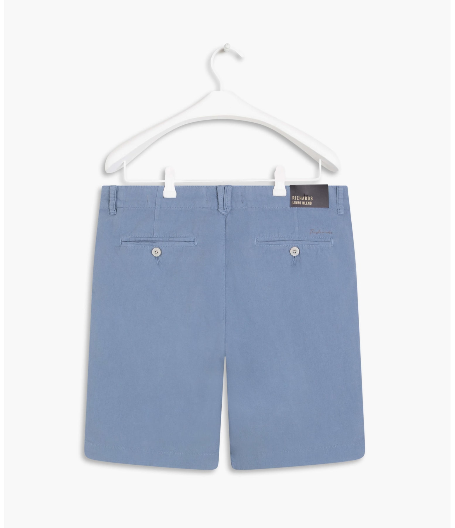 Bermuda Linho  Chino Azul Bic