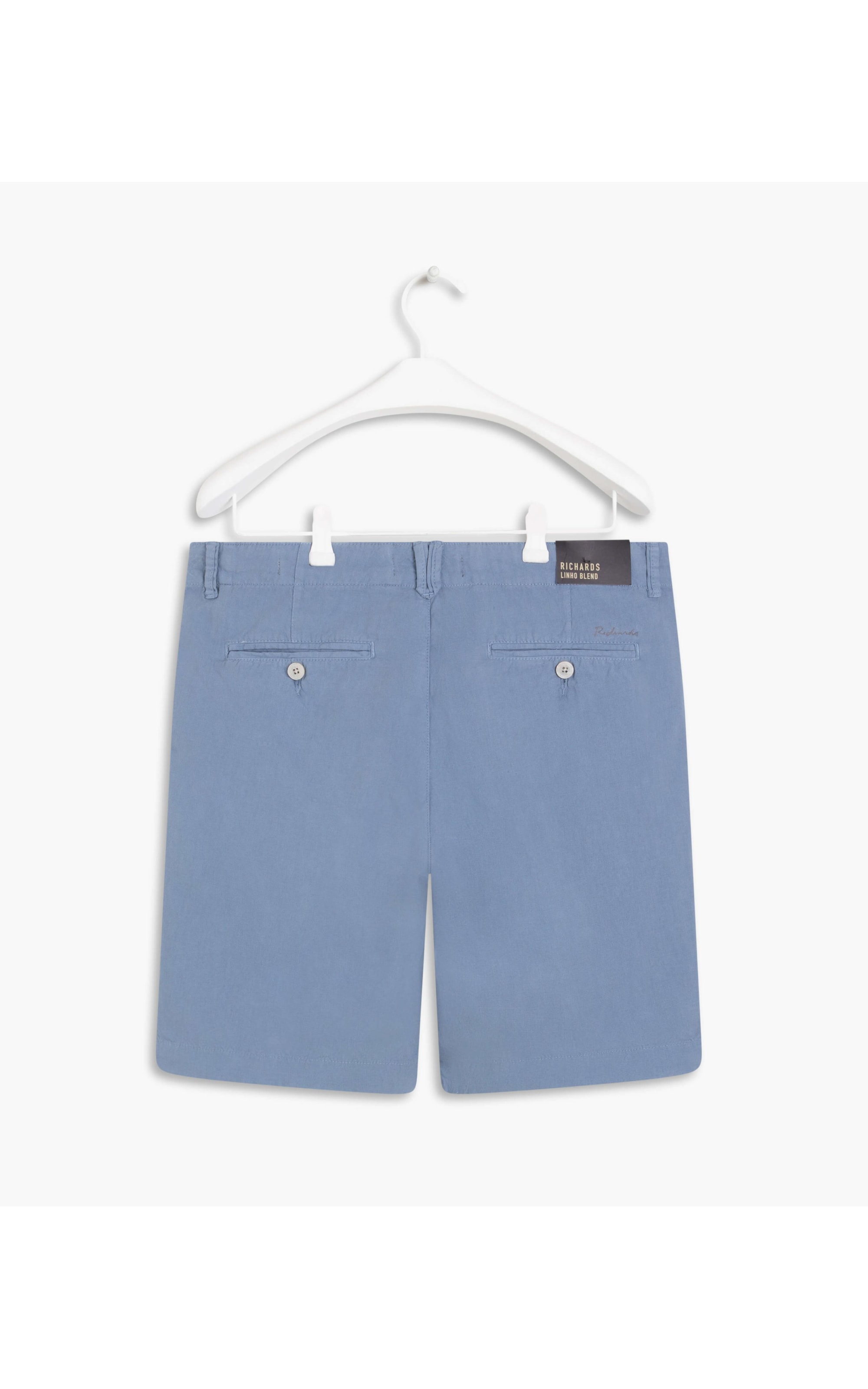 Bermuda Linho  Chino Azul Bic