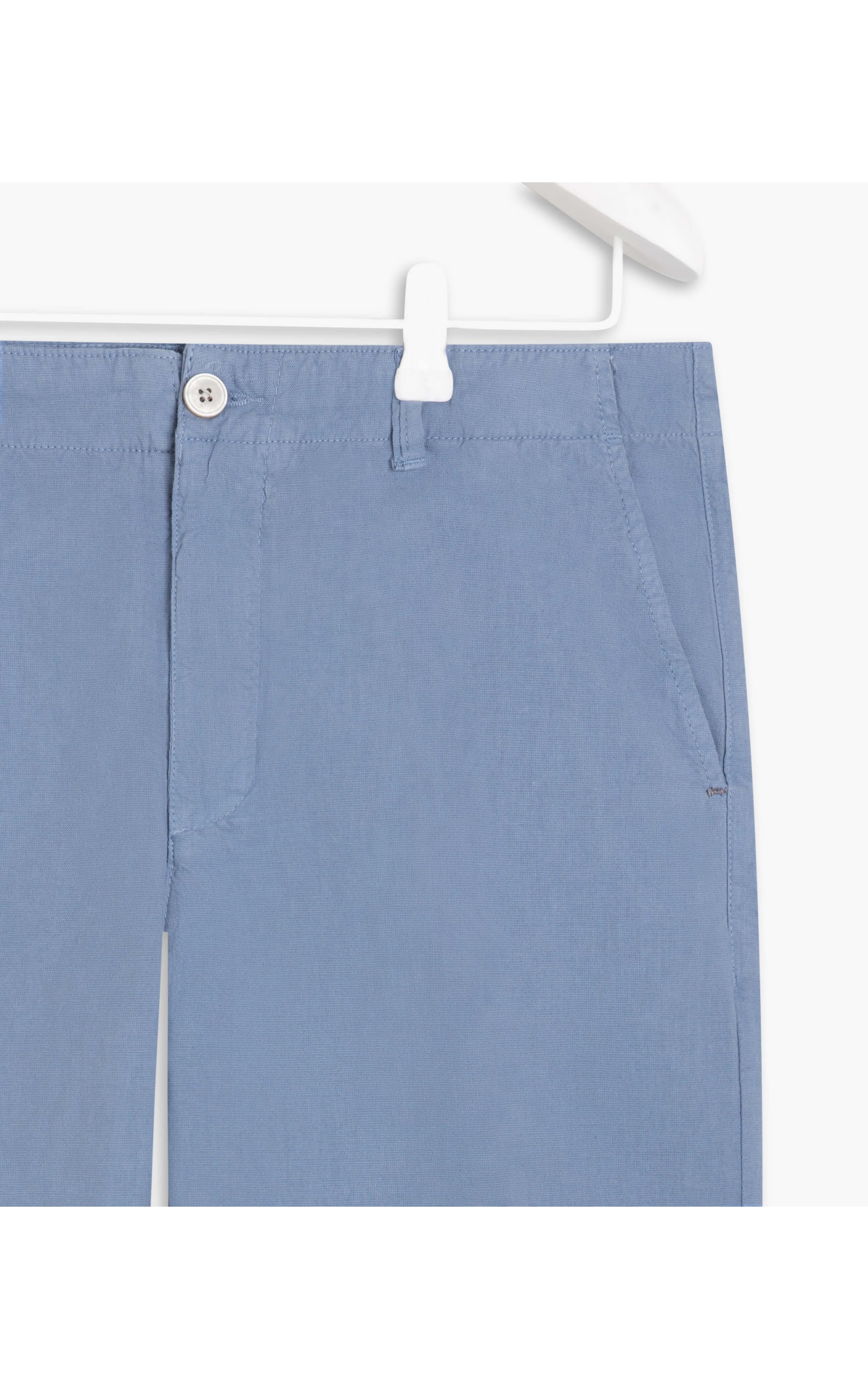 Bermuda Linho  Chino Azul Bic