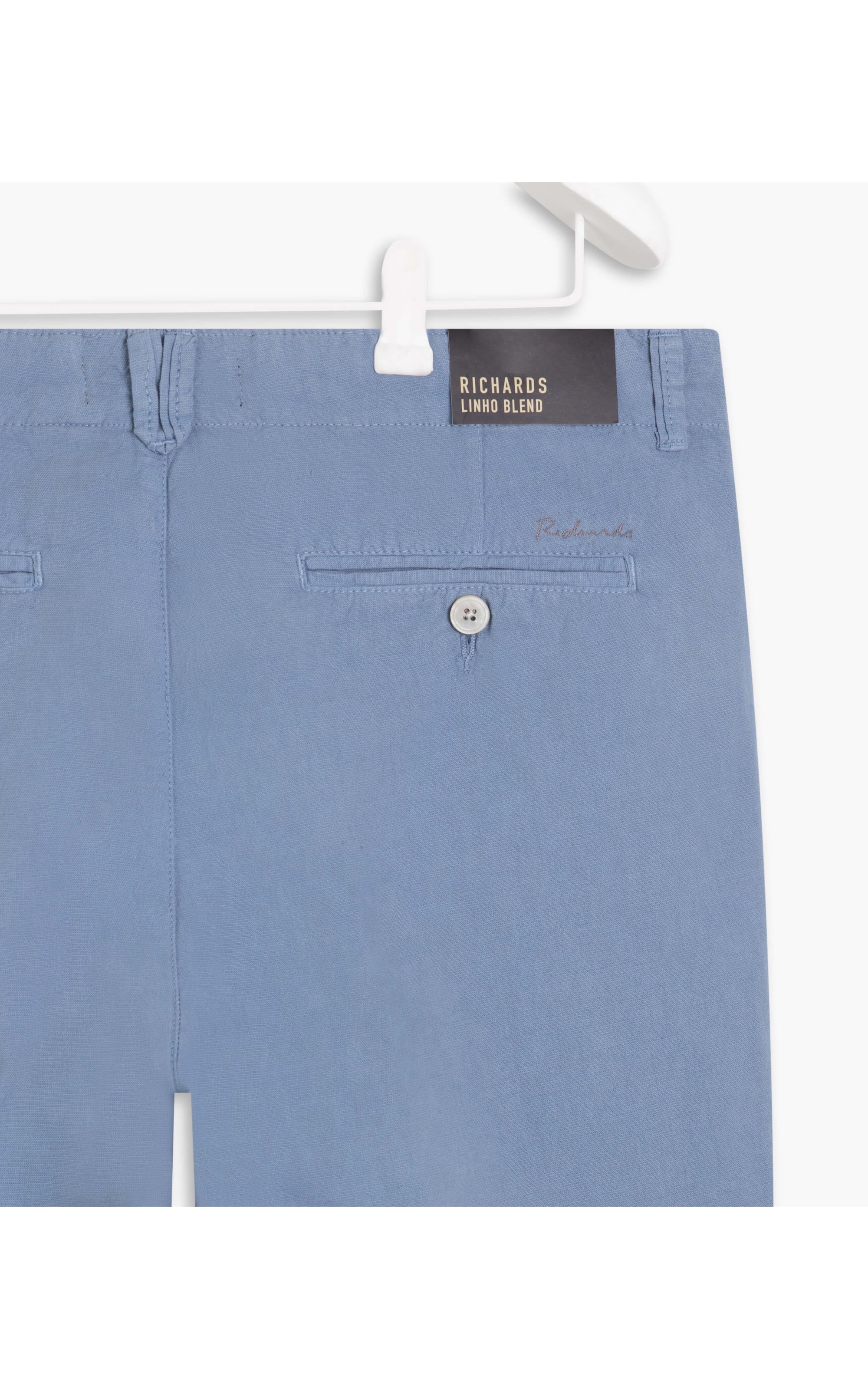 Bermuda Linho  Chino Azul Bic