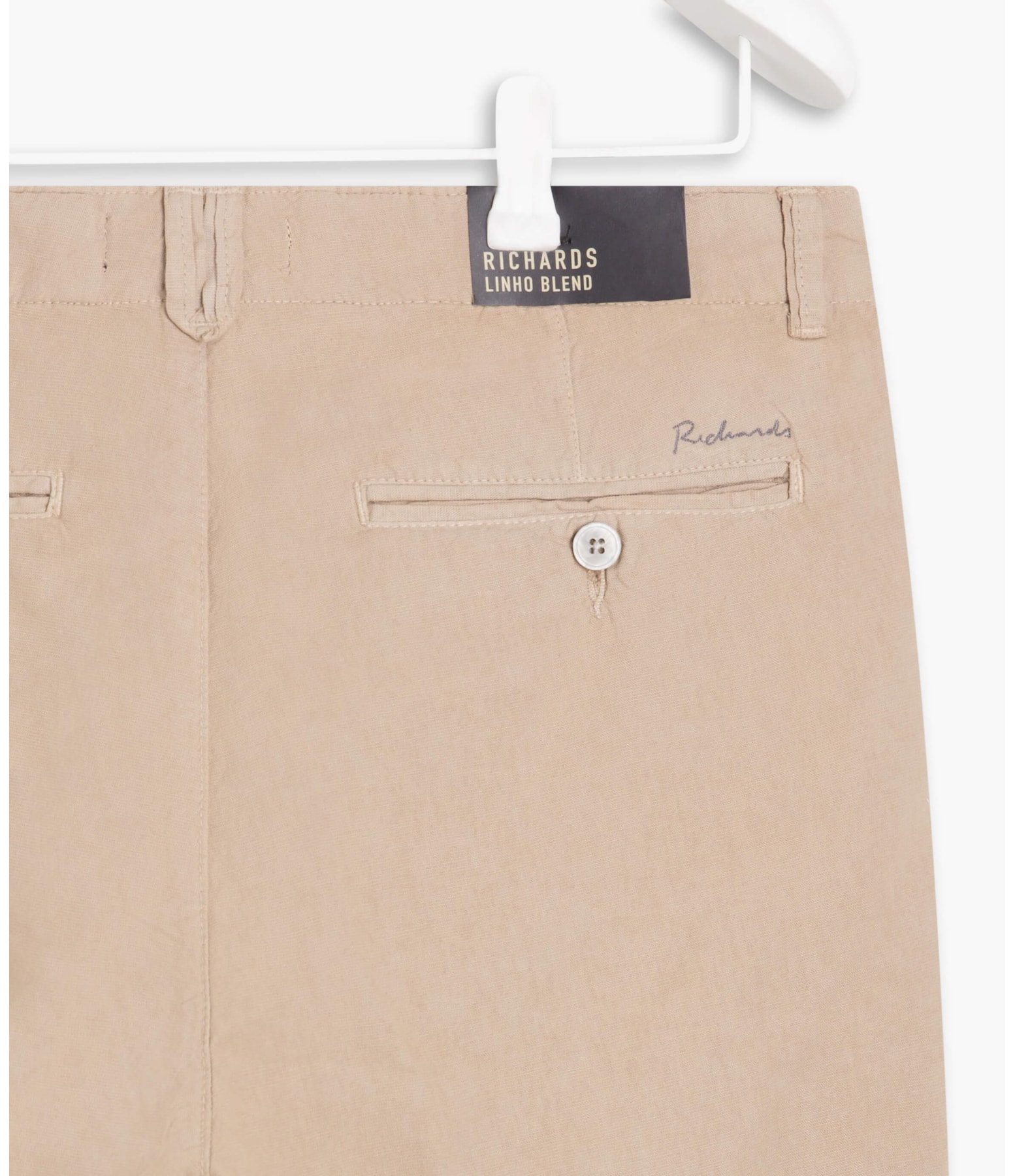 Bermuda Linho  Chino Bege